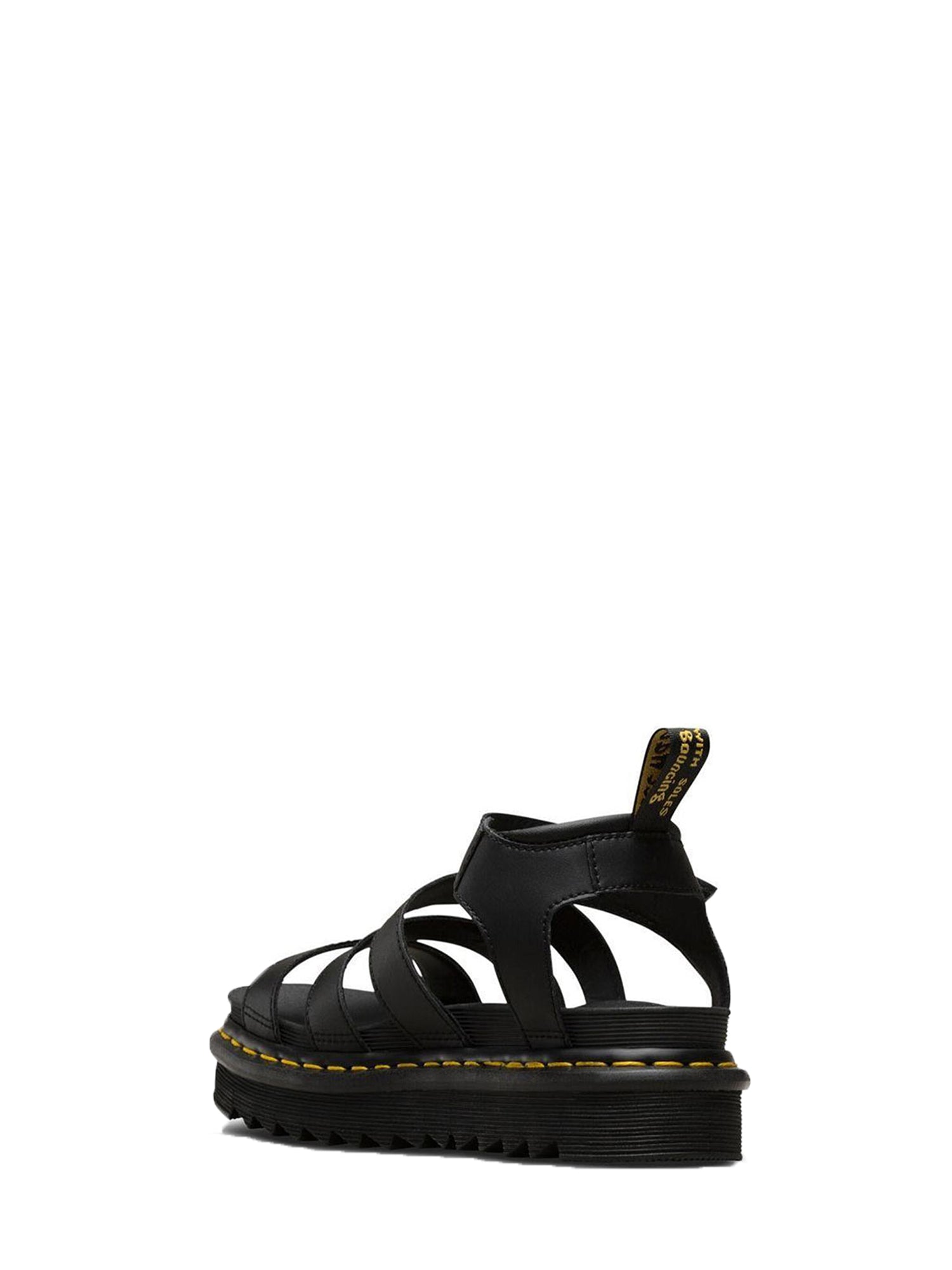 DR. MARTENS SANDALI CON CINTURINO BLAIRE HYDRO NERO