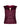 RINASCIMENTO CURVY TOP DI PAILLETTES BORDEAUX ROSSO