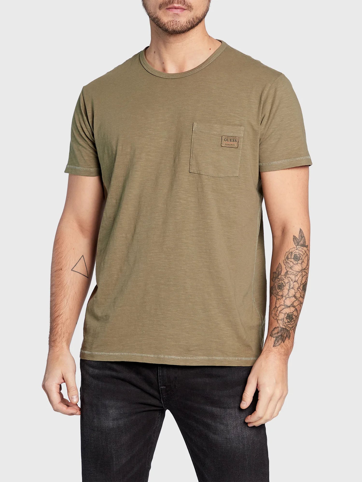 GUESS JEANS T-SHIRT SIOLLAN VERDE