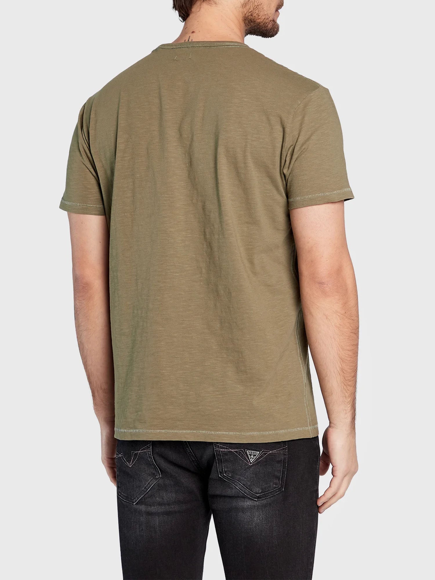 GUESS JEANS T-SHIRT SIOLLAN VERDE