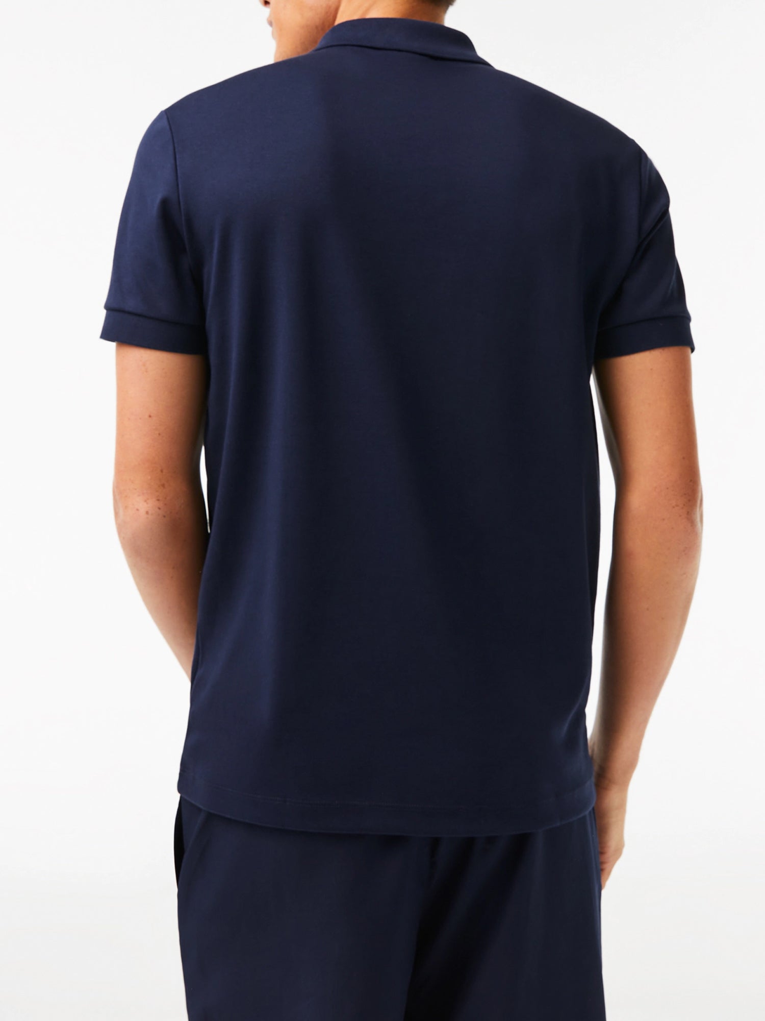 LACOSTE POLO REGULAR FIT BLU