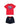 CHAMPION COMPLETINO MARE T-SHIRT E COSTUME ROSSO