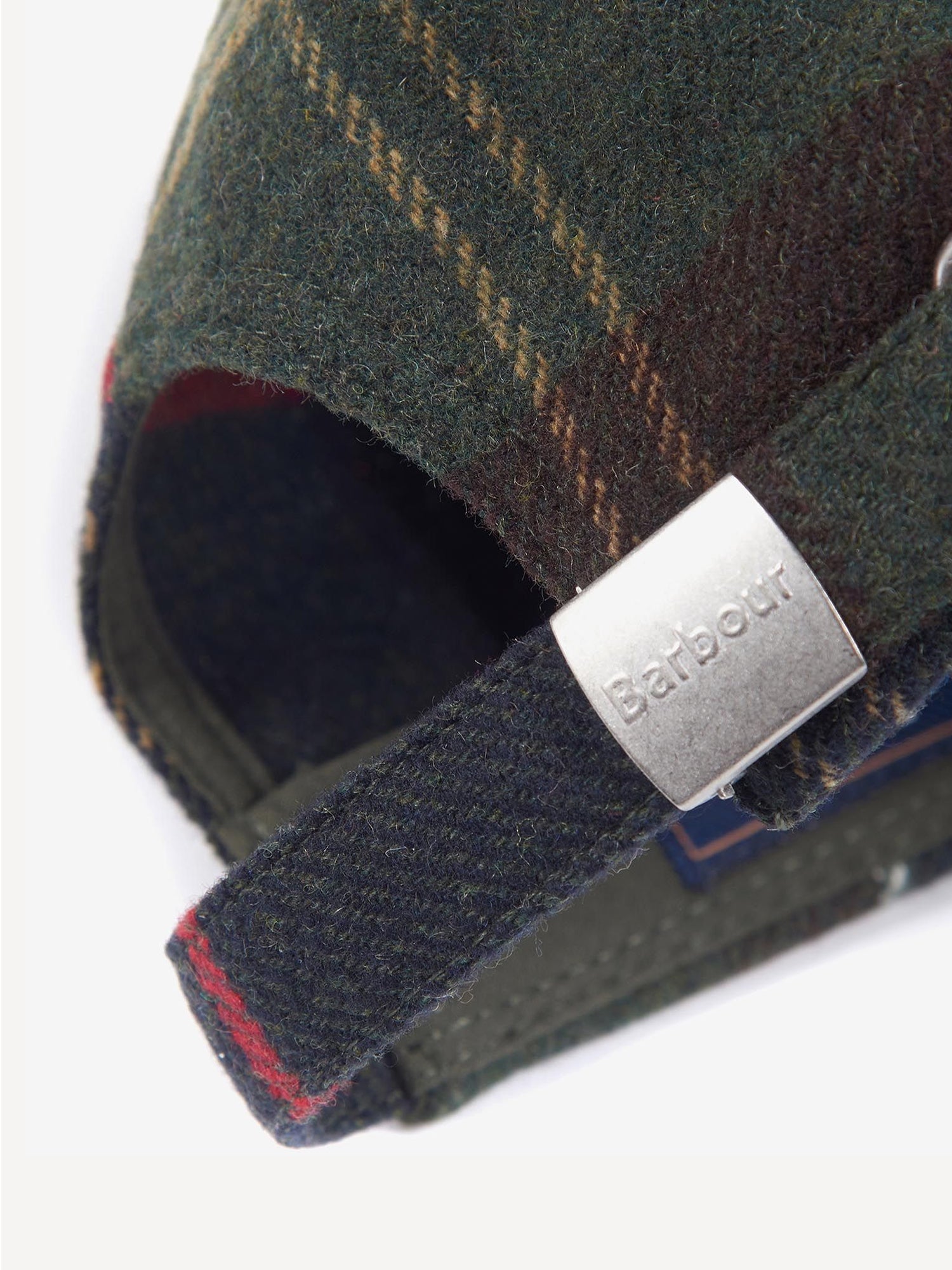 BARBOUR GALINGALE CAPPELLINO CON VISIERA TARTAN VERDE