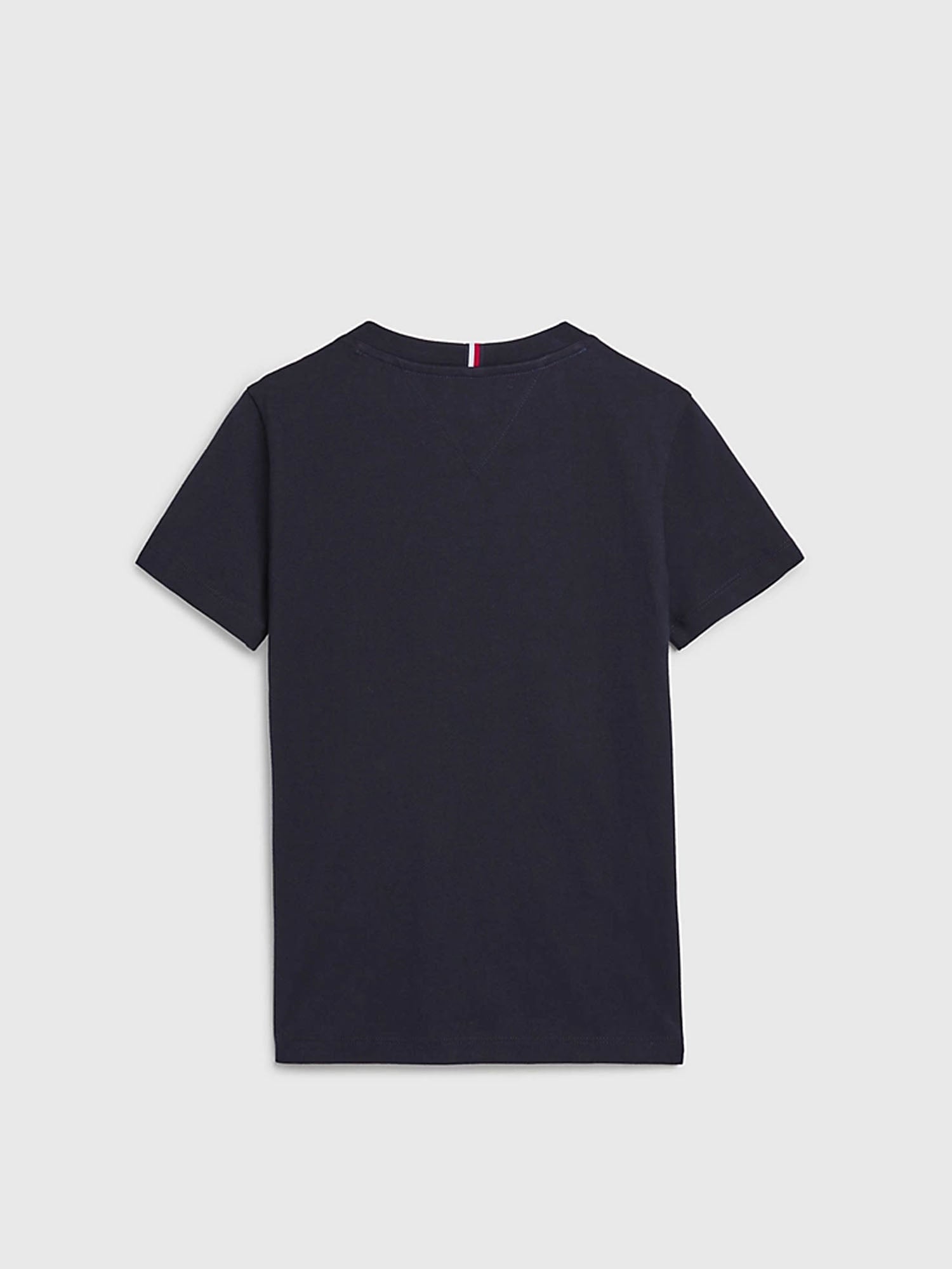 TOMMY HILFIGER KIDS T-SHIRT CON LOGO BLU