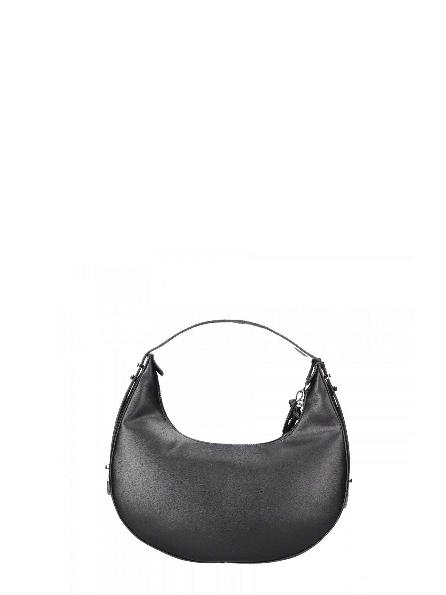 CULT ACCESSORIES BORSA MEZZA LUNA NERO