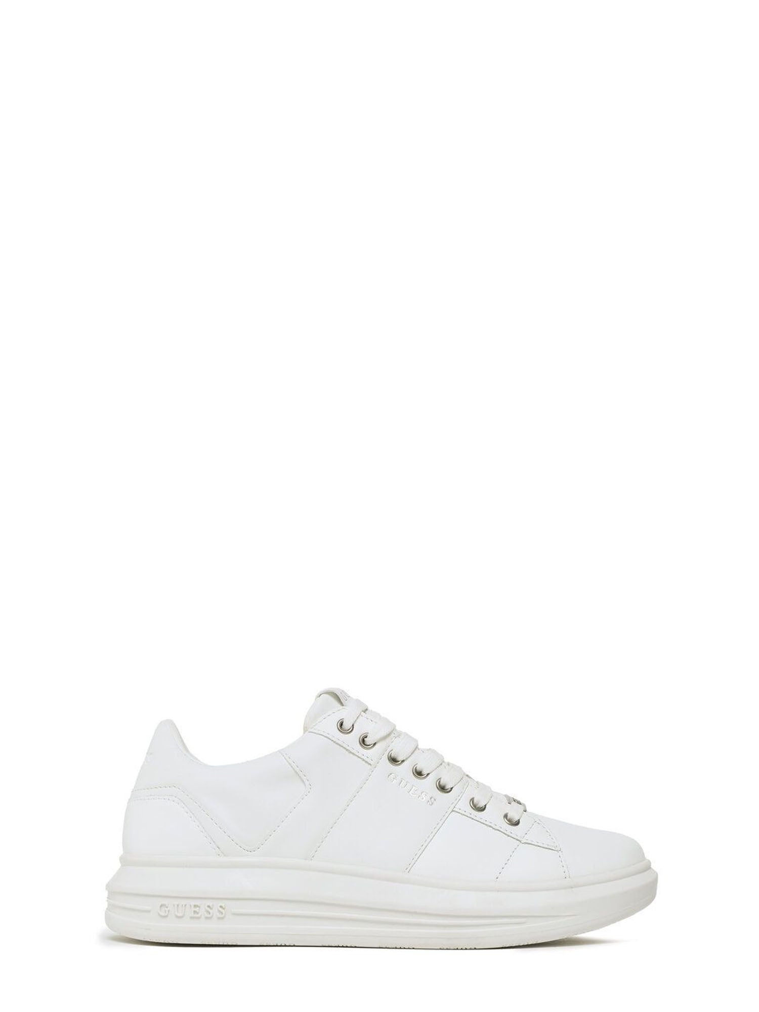 GUESS JEANS SHOES SNEAKERS VIBO CARRYOVER BIANCO