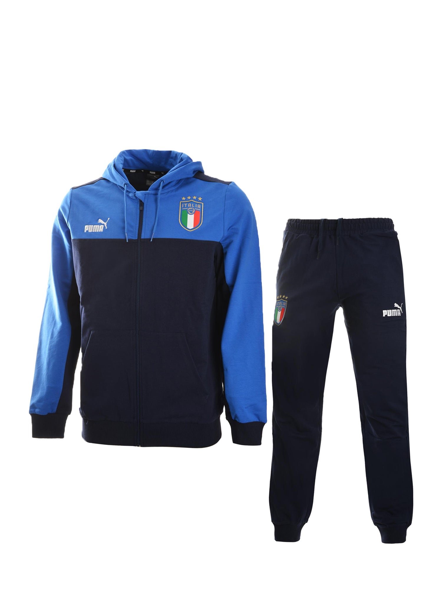 PUMA TUTA ITALIA FIGC JUNIOR BLU