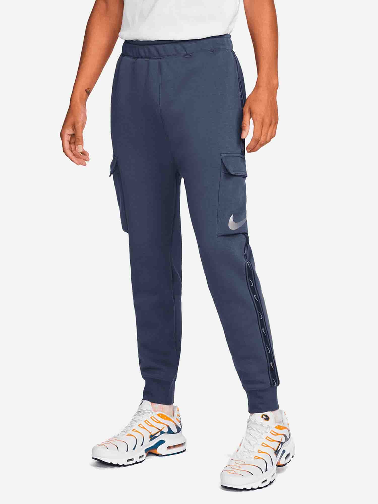 NIKE REPEAT PANTALONI CARGO SPORTIVI BLU