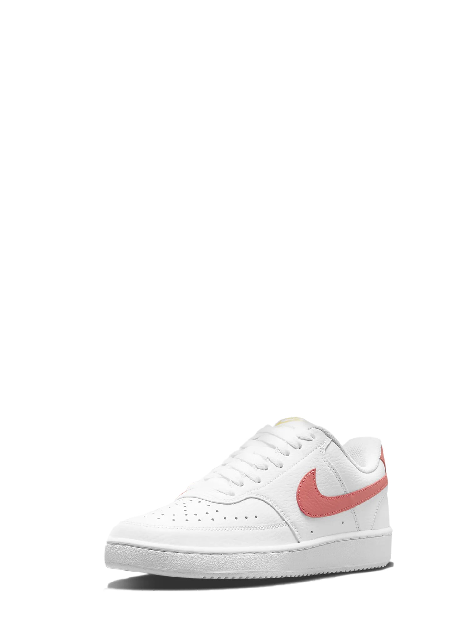 NIKE SNEAKERS COURT VISION BIANCO - ROSA SALMONE