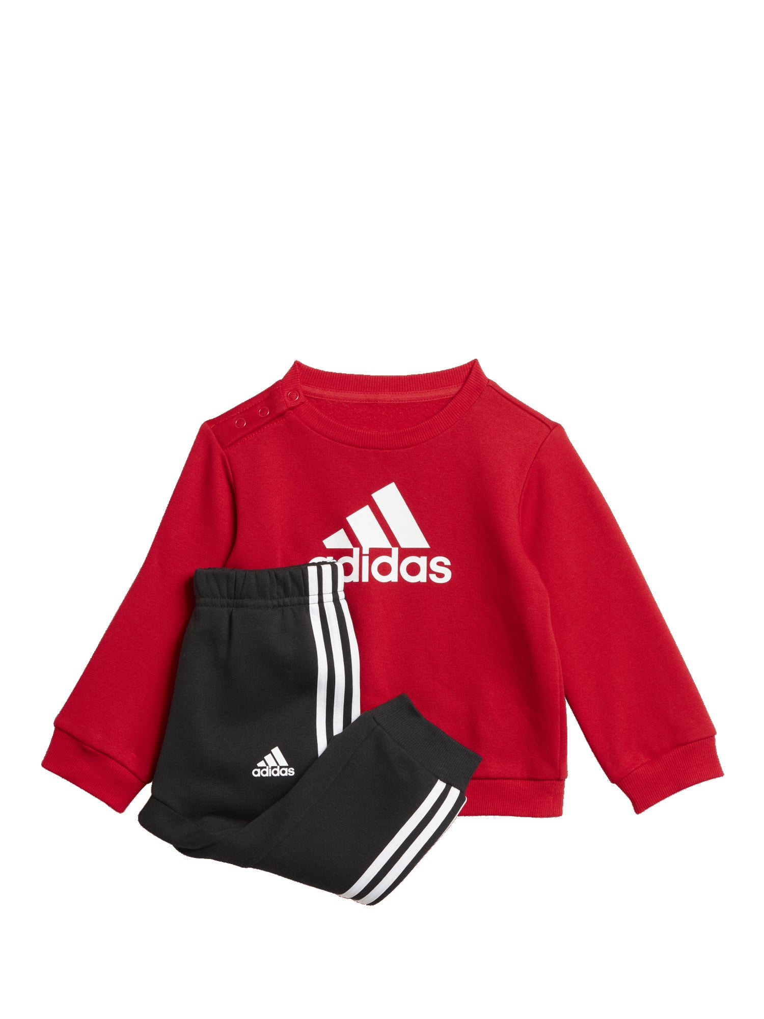 ADIDAS COMPLETINO BADGE OF SPORT ROSSO - NERO