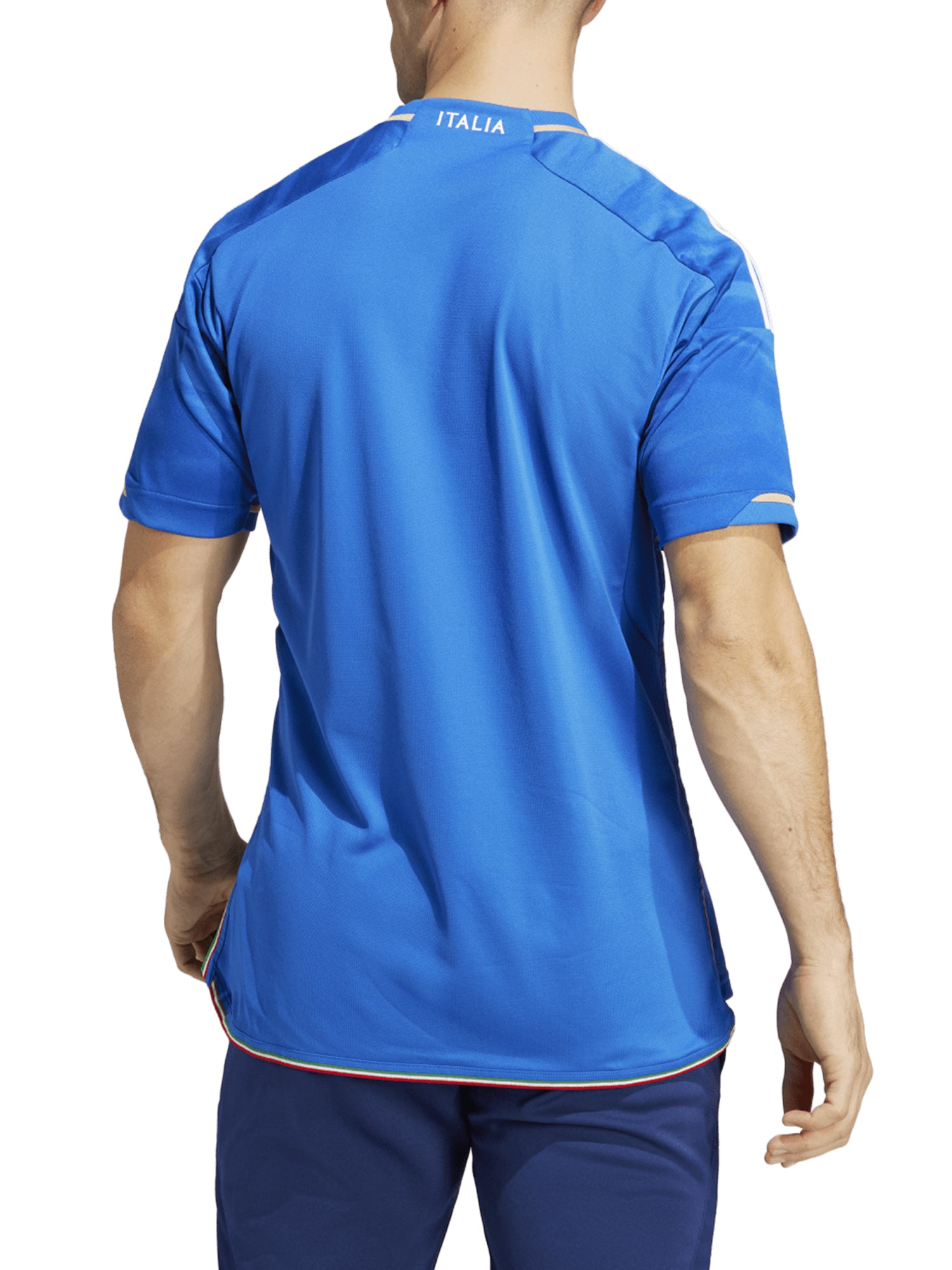 ADIDAS T-SHIRT MANICHE CORTE ITALIA 23 HOME BLU