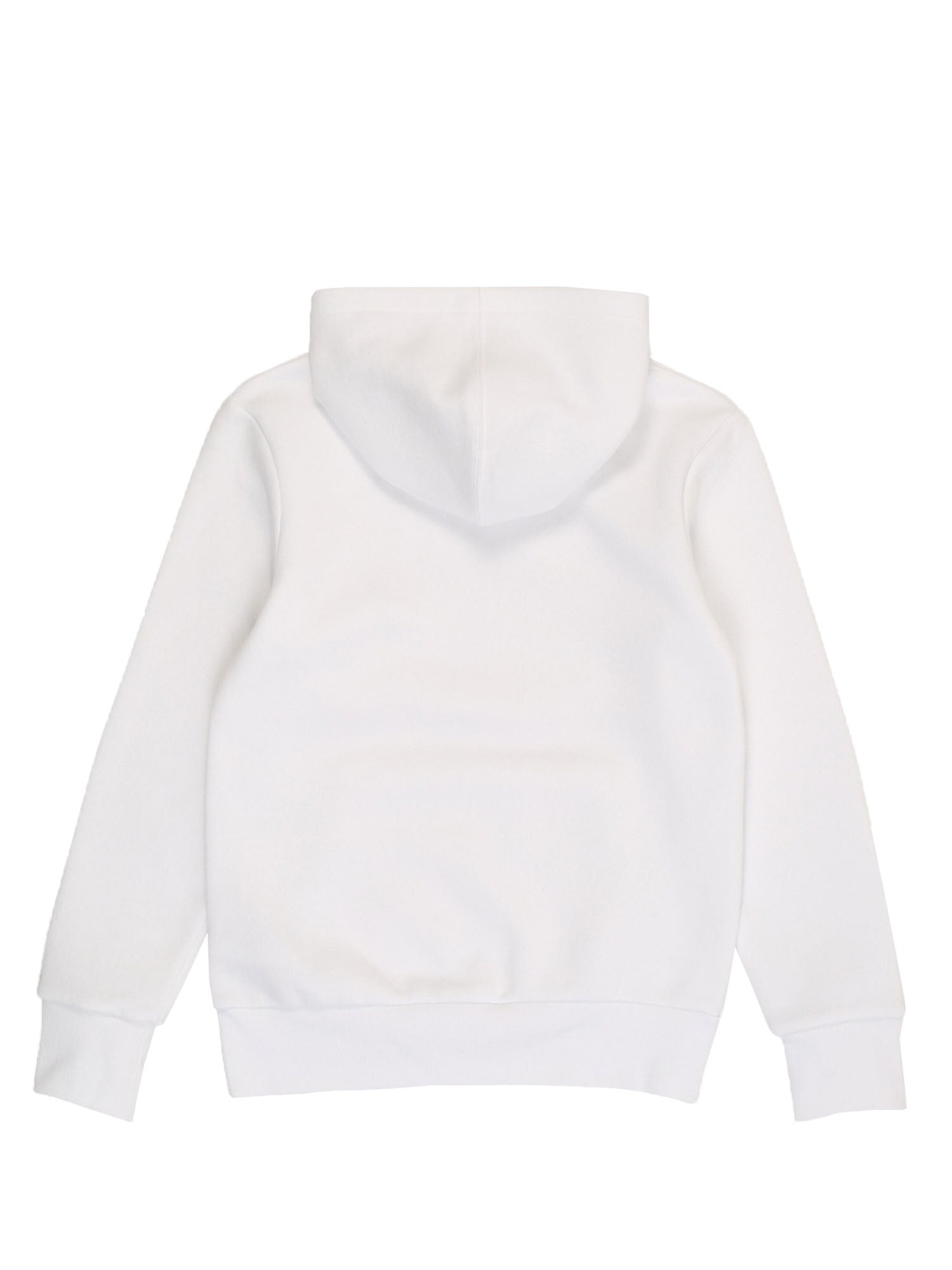 LEVI'S KIDS FELPA CON CAPPUCCIO BIANCO