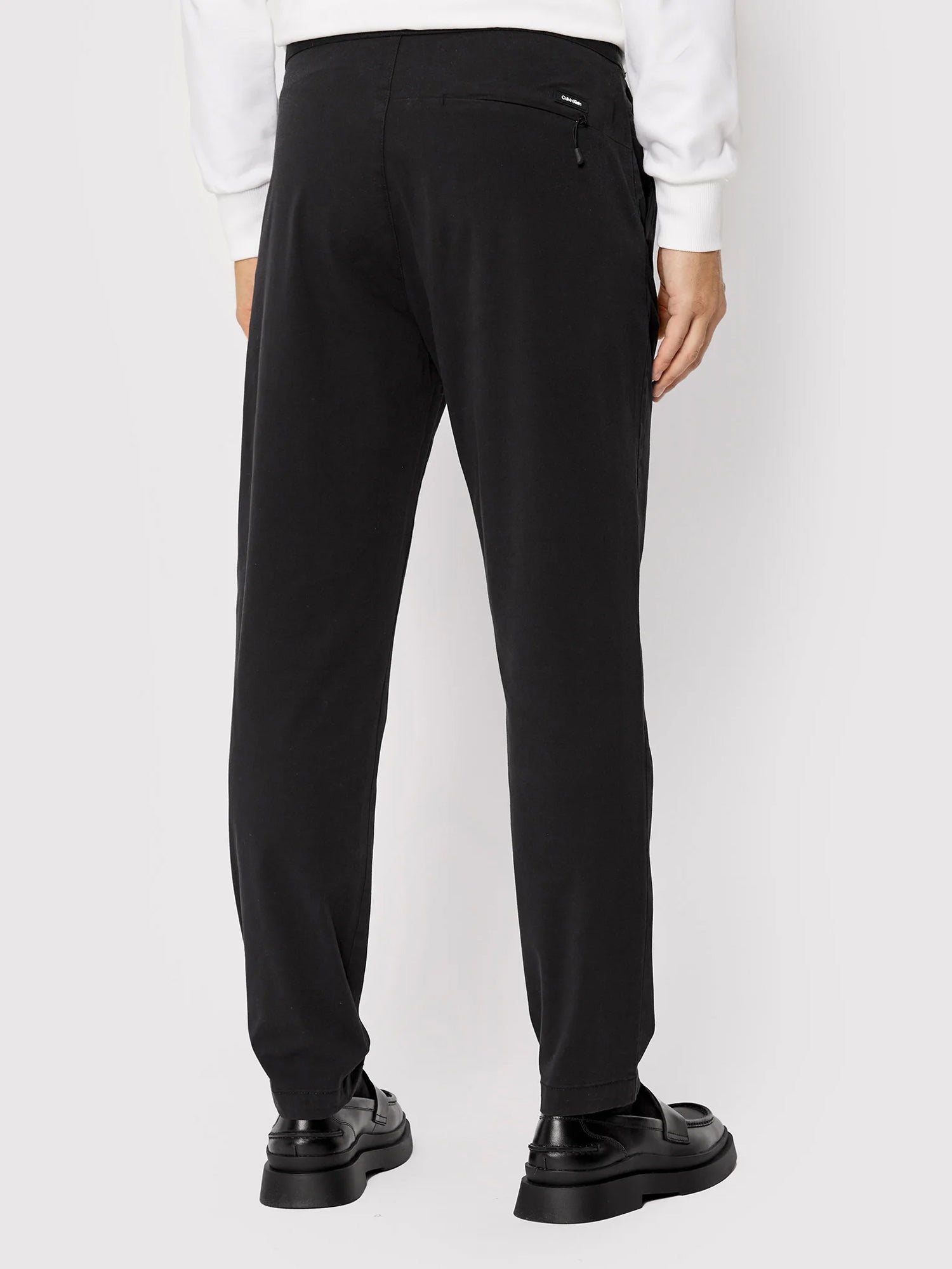 CALVIN KLEIN PANTALONI MODERN TWILL NERO