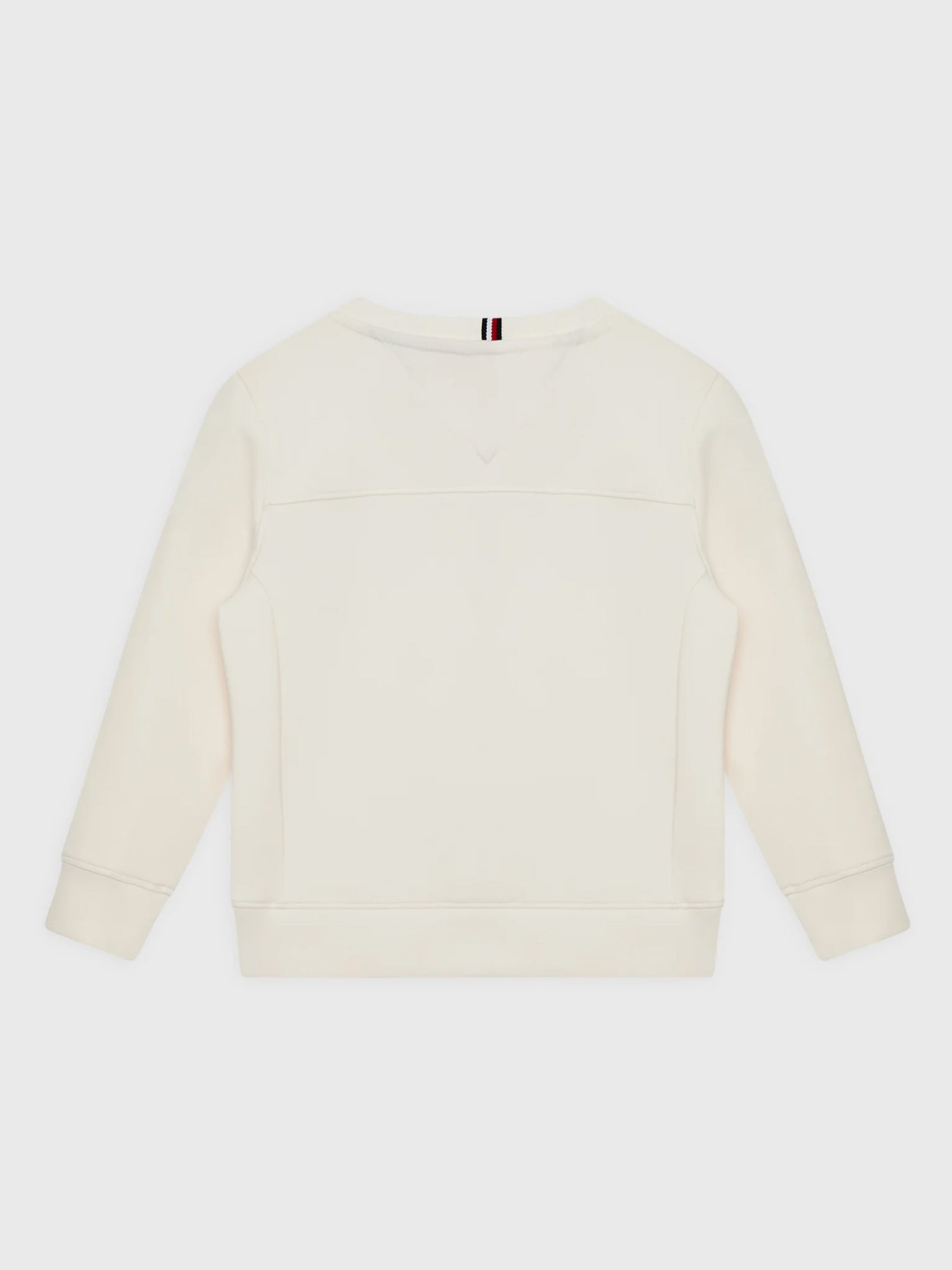 TOMMY HILFIGER FELPA GIROCOLLO BIANCO