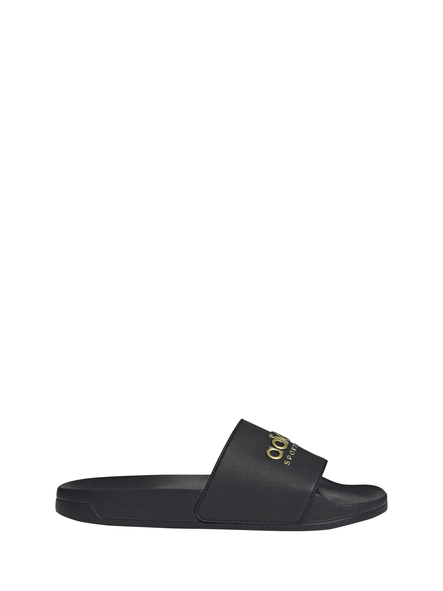 ADIDAS ADILETTE SHOWER CIABATTA NERO-ORO