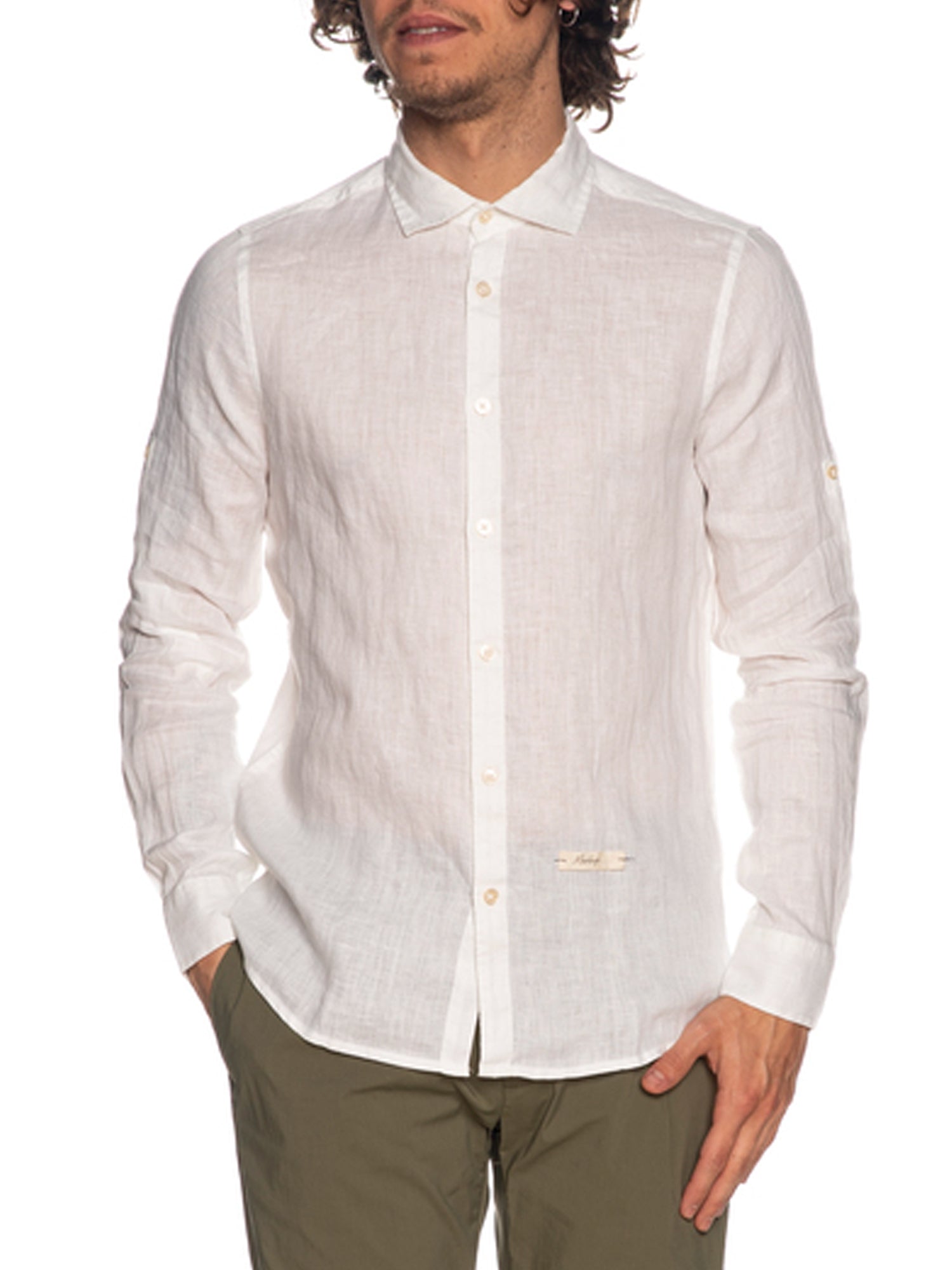 MARKUP CAMICIA LINEN BIANCO