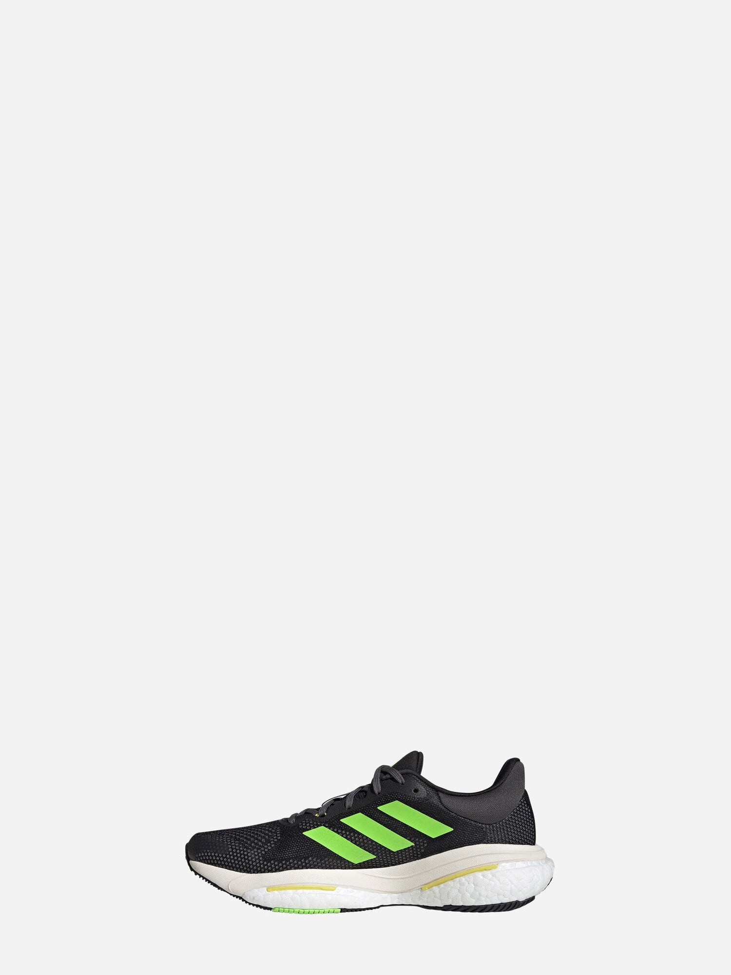 ADIDAS SCARPE RUNNING SOLAR GLIDE 5 NERO-BIANCO-VERDE