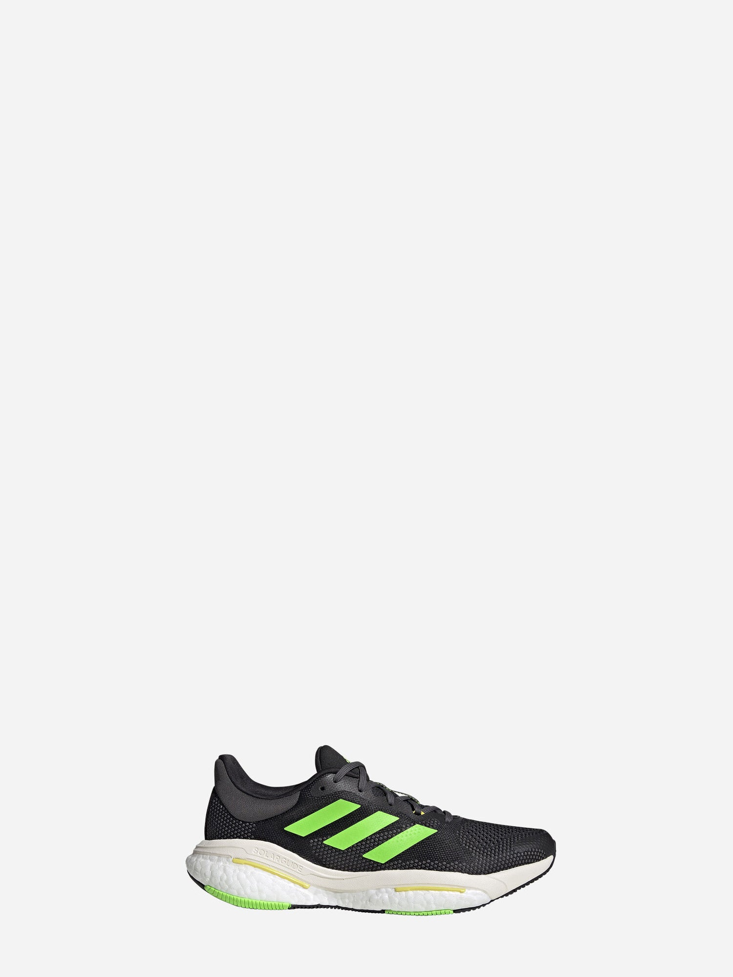 ADIDAS SCARPE RUNNING SOLAR GLIDE 5 NERO-BIANCO-VERDE