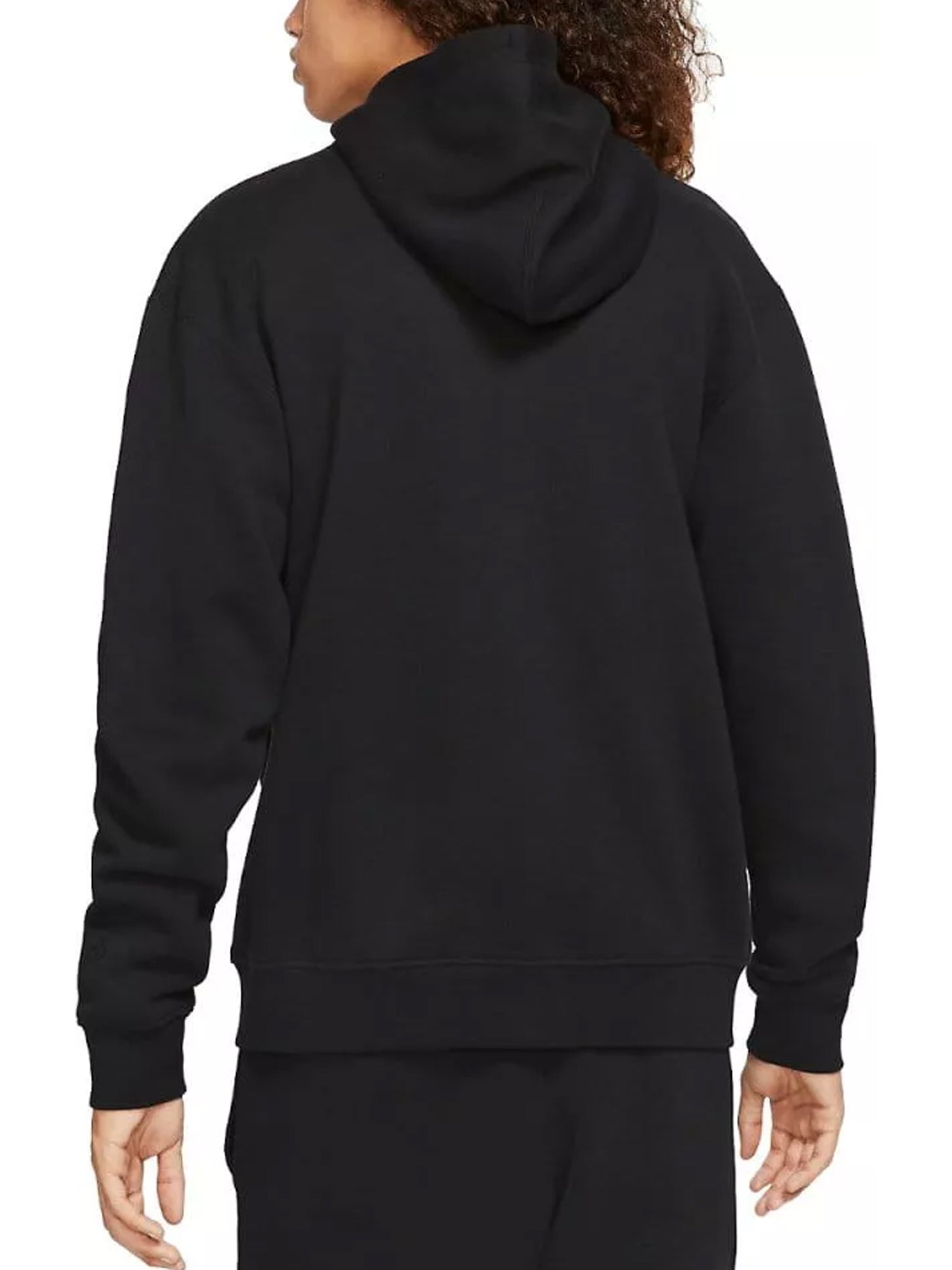 JORDAN FELPA FULL ZIP ESSENTIALS NERO