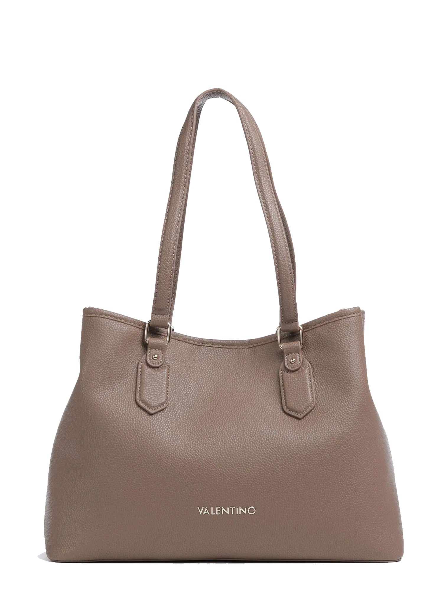 MARIO VALENTINO BORSA SHOPPER BRIXTON MARRONE TAUPE