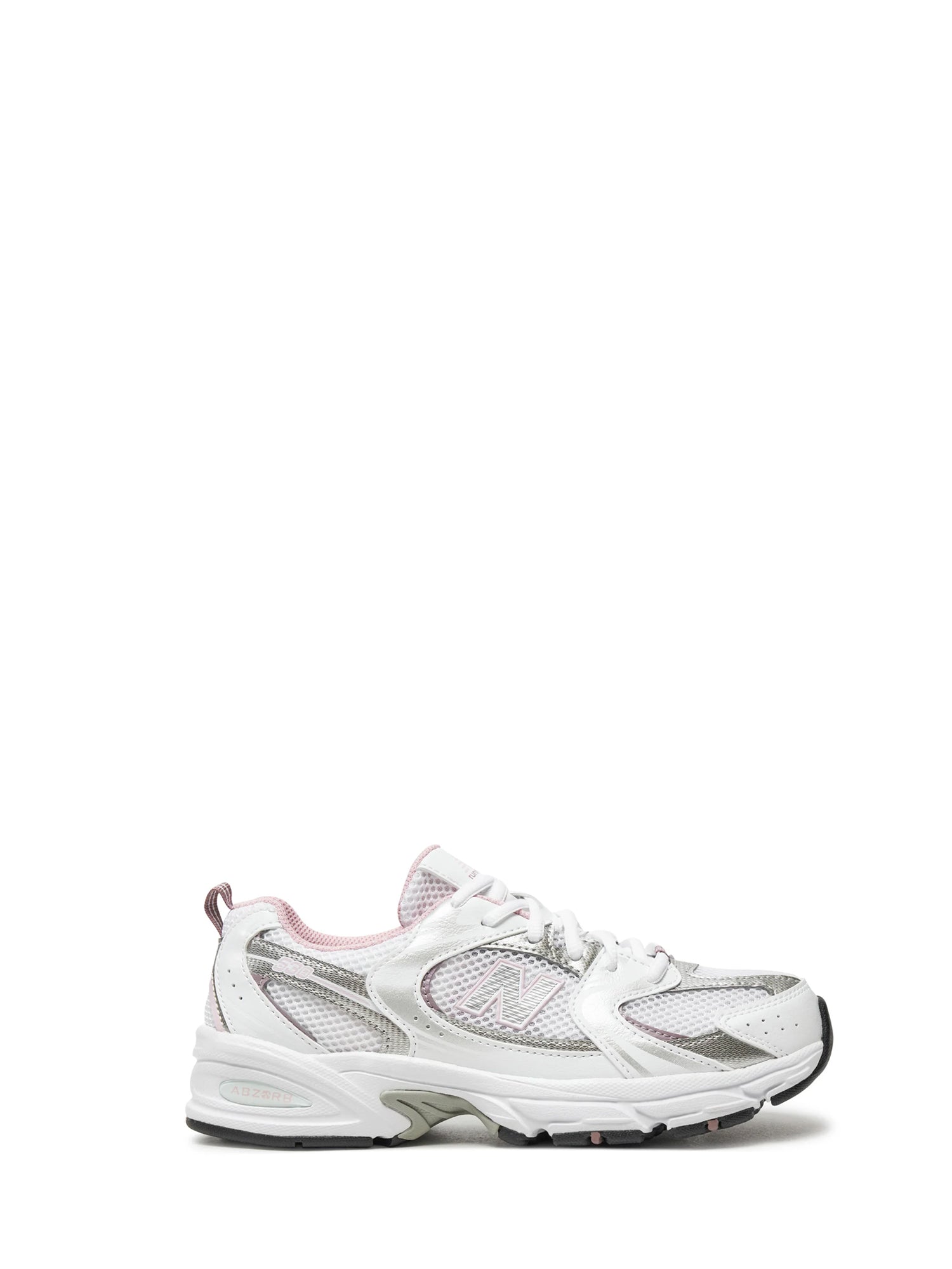 NEW BALANCE SNEAKERS KIDS 530 BIANCO-SILVER -ROSA