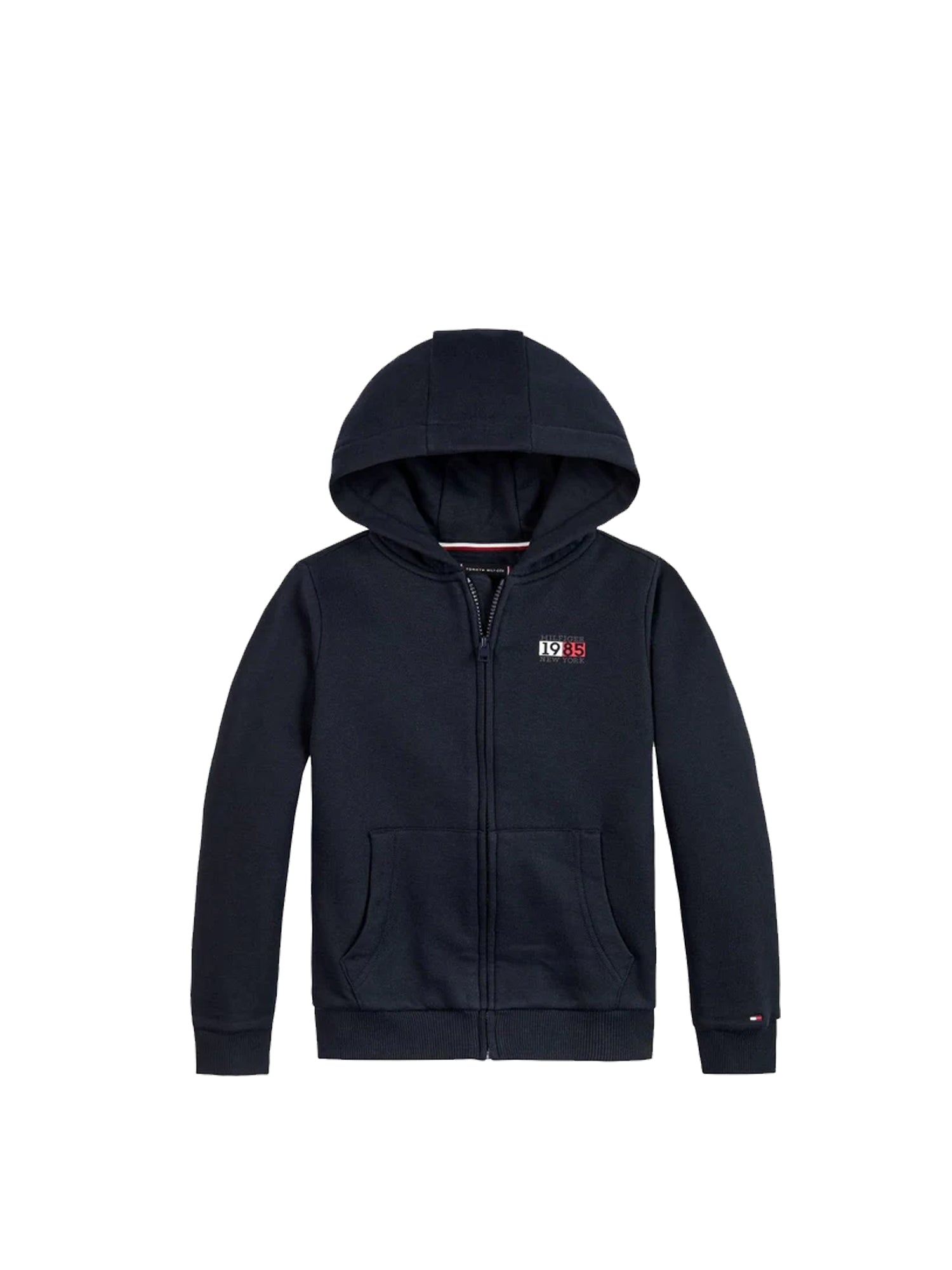 TOMMY HILFIGER KIDS FELPA FULL ZIP BLU