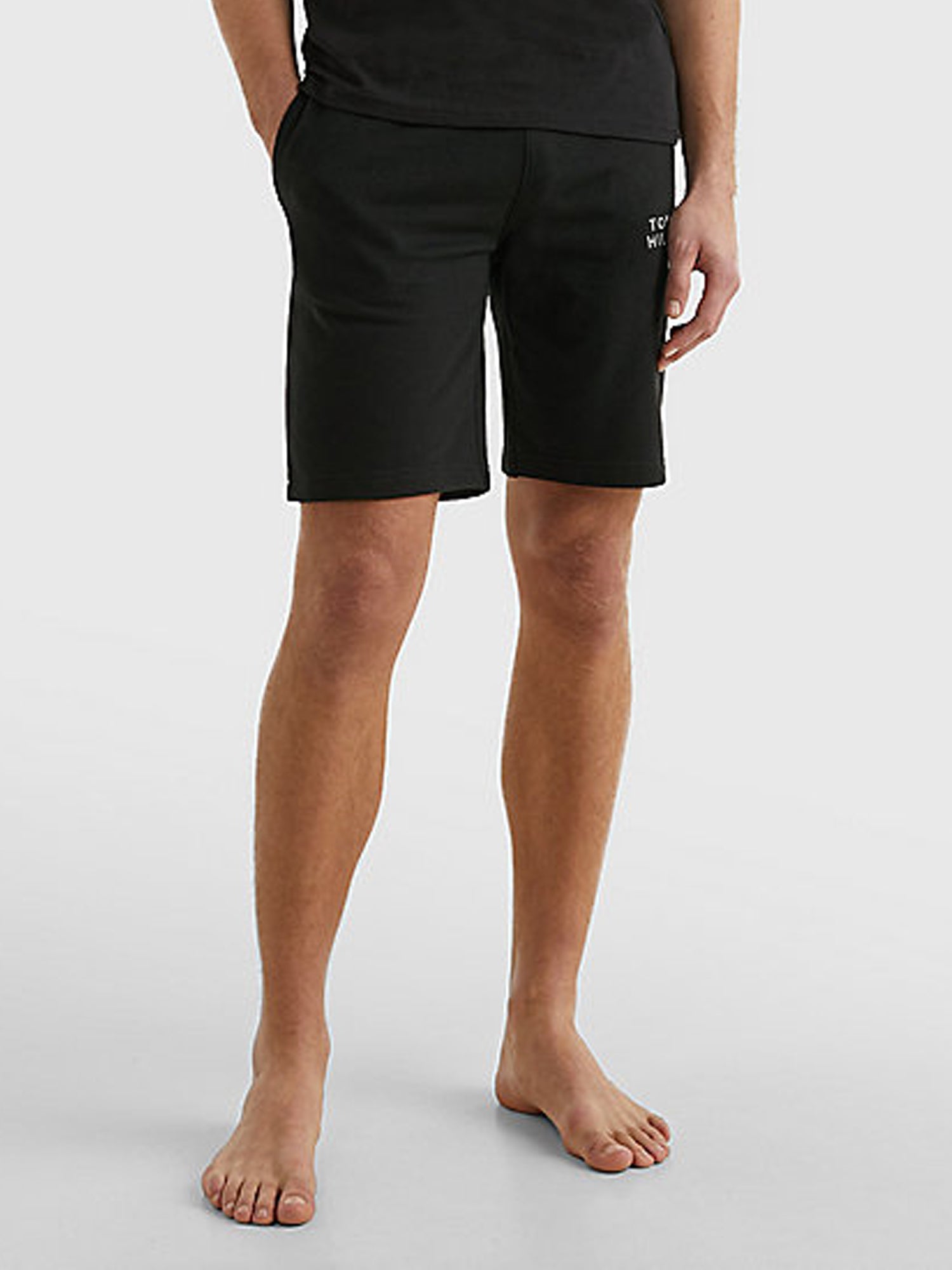 TOMMY HILFIGER UNDERWEAR SHORTS CON LOGO NERO