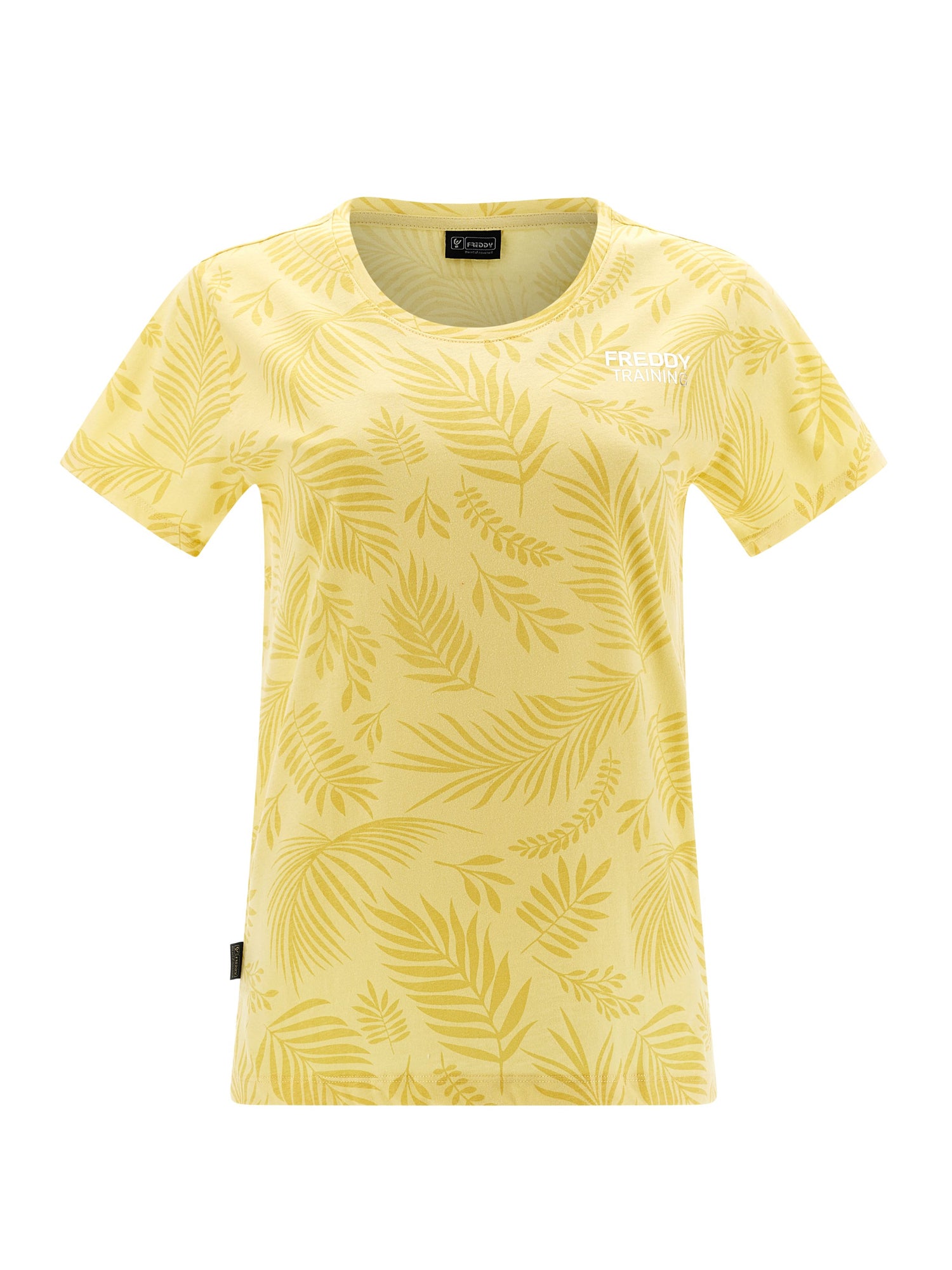 FREDDY T-SHIRT MANICHE CORTE GIALLO