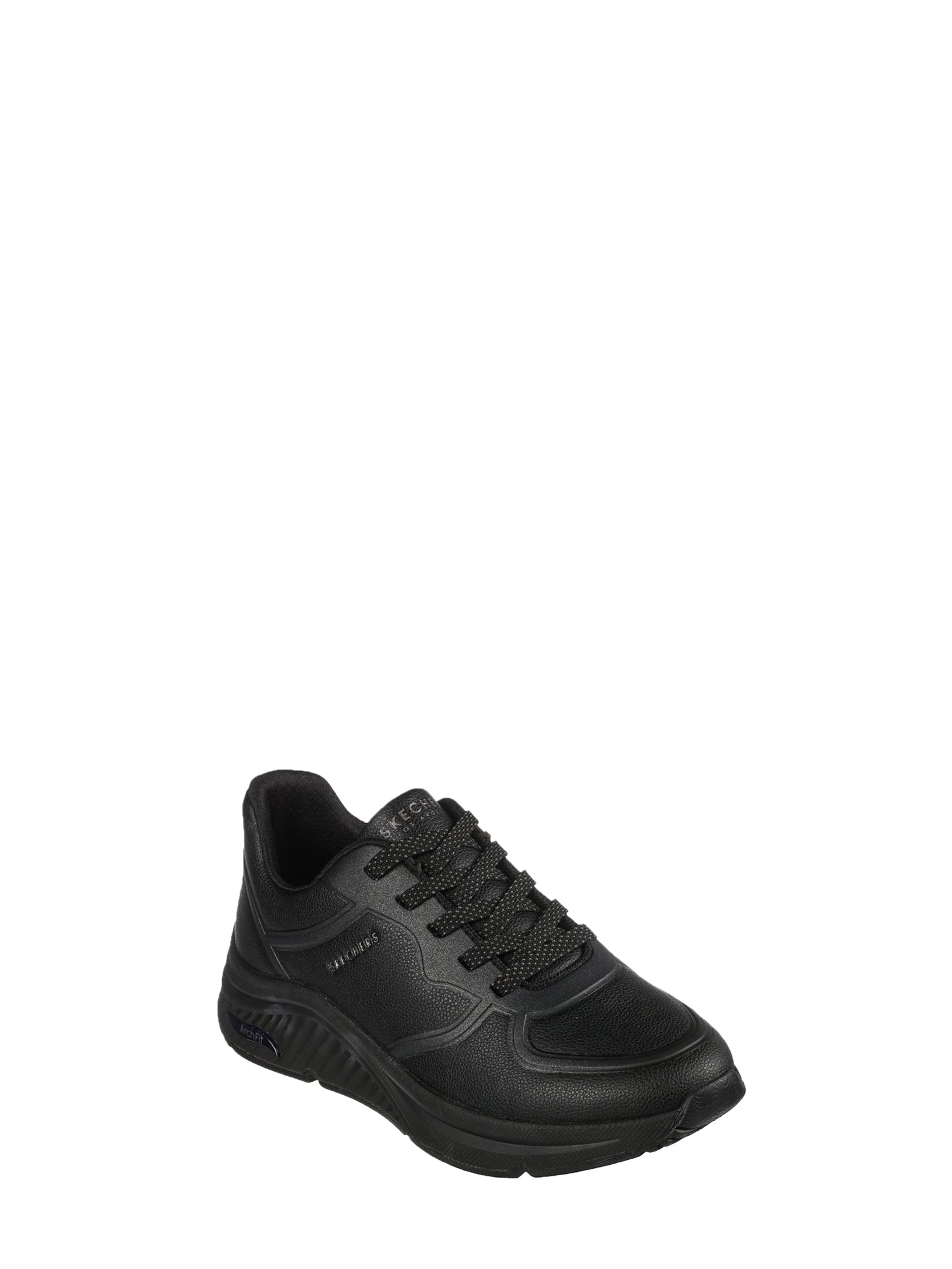 SKECHERS SNEAKERS ARCH FIT S-MILES - MILE MAKERS NERO