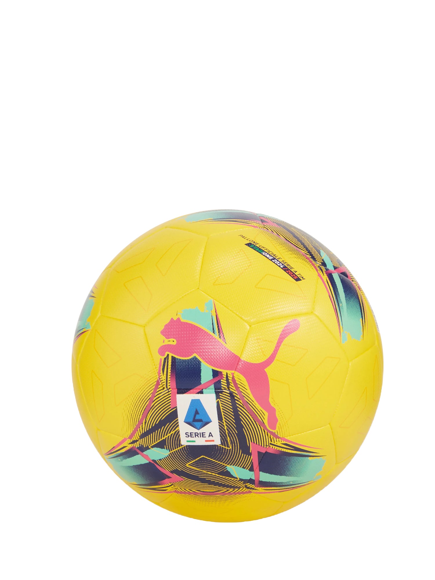 PUMA PALLONE DA CALCIO ORBITA SERIE A HYBRID GIALLO