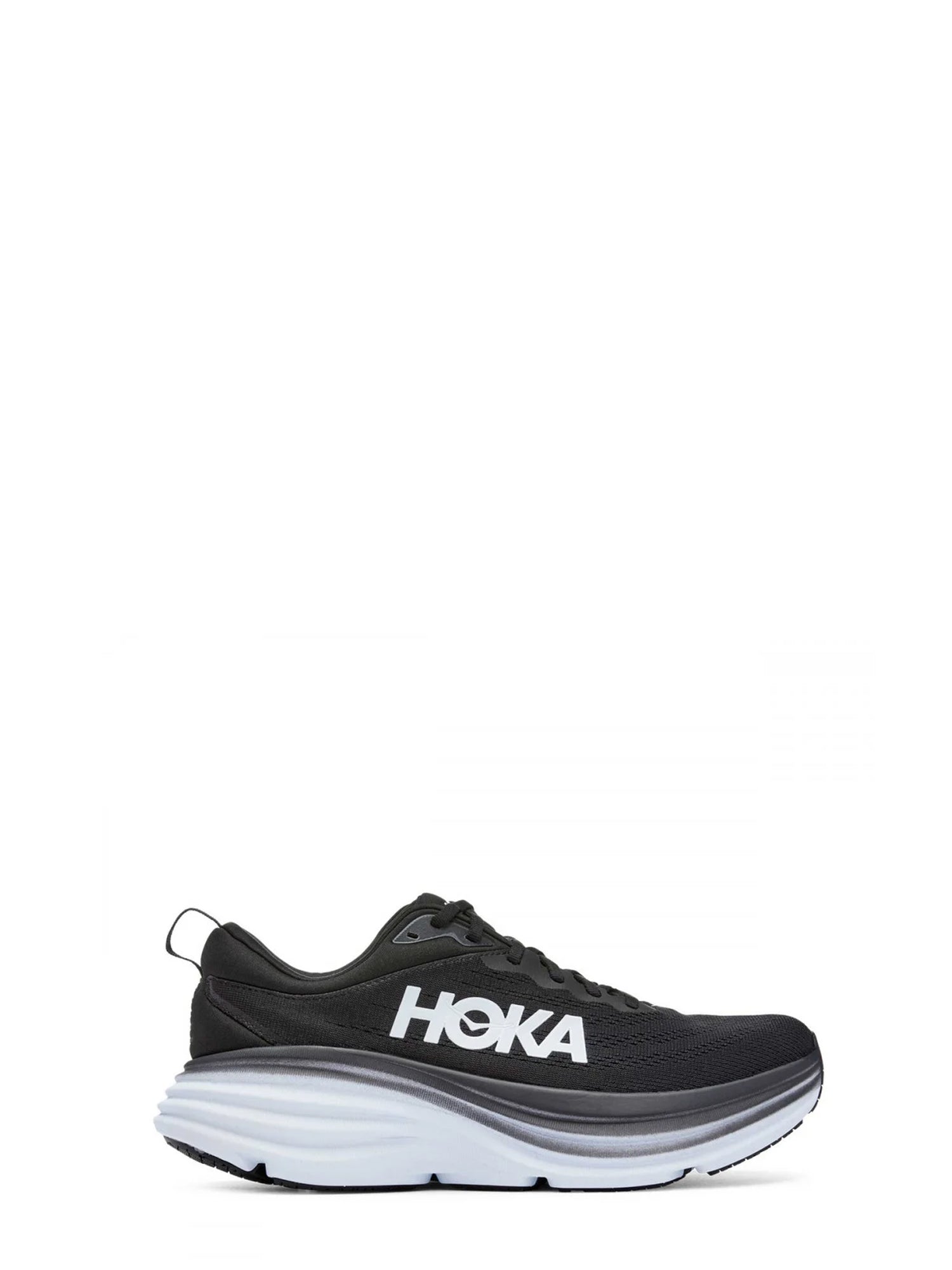 HOKA ONE ONE SCARPE RUNNING W BONDI 8 NERO