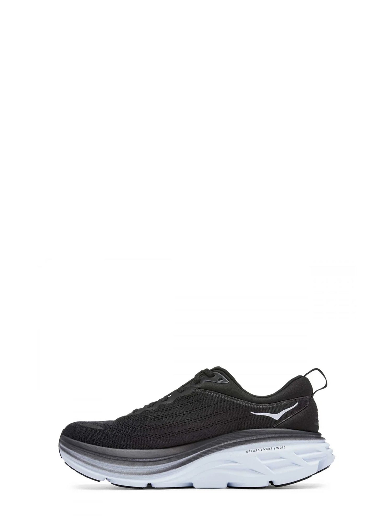 HOKA ONE ONE SCARPE RUNNING W BONDI 8 NERO