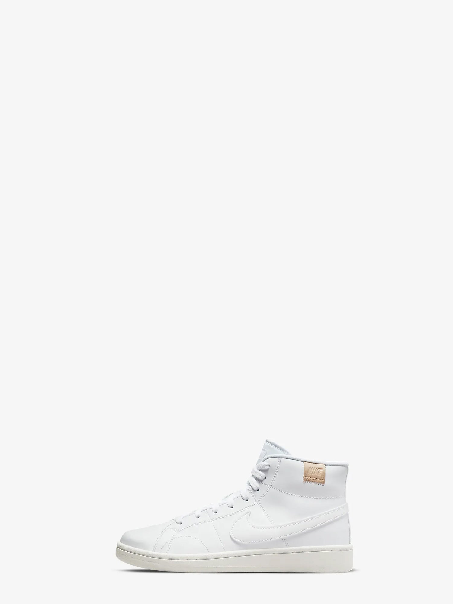 NIKE SNEAKERS COURT ROYALE 2 MID BIANCO