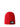 THE NORTH FACE CAPPELLO CON RISVOLTO E LOGO BOX ROSSO