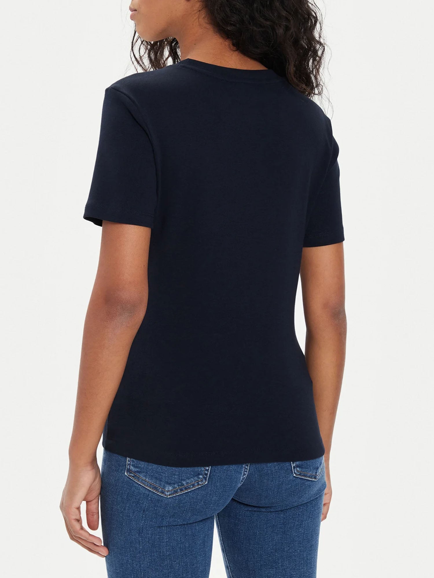 TOMMY HILFIGER T-SHIRT SLIM CODY BLU