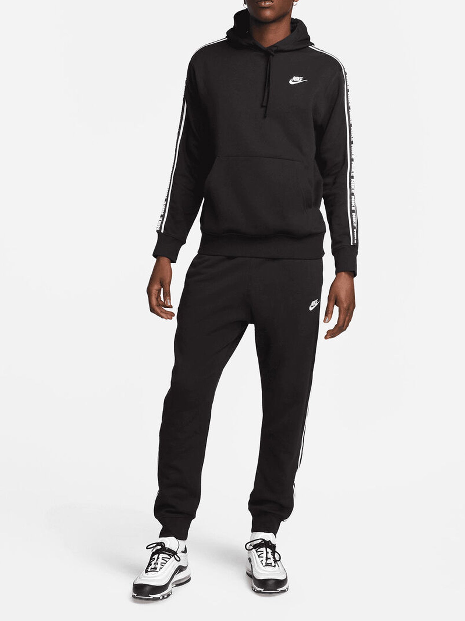 NIKE CLUB TUTA FULL ZIP NERO