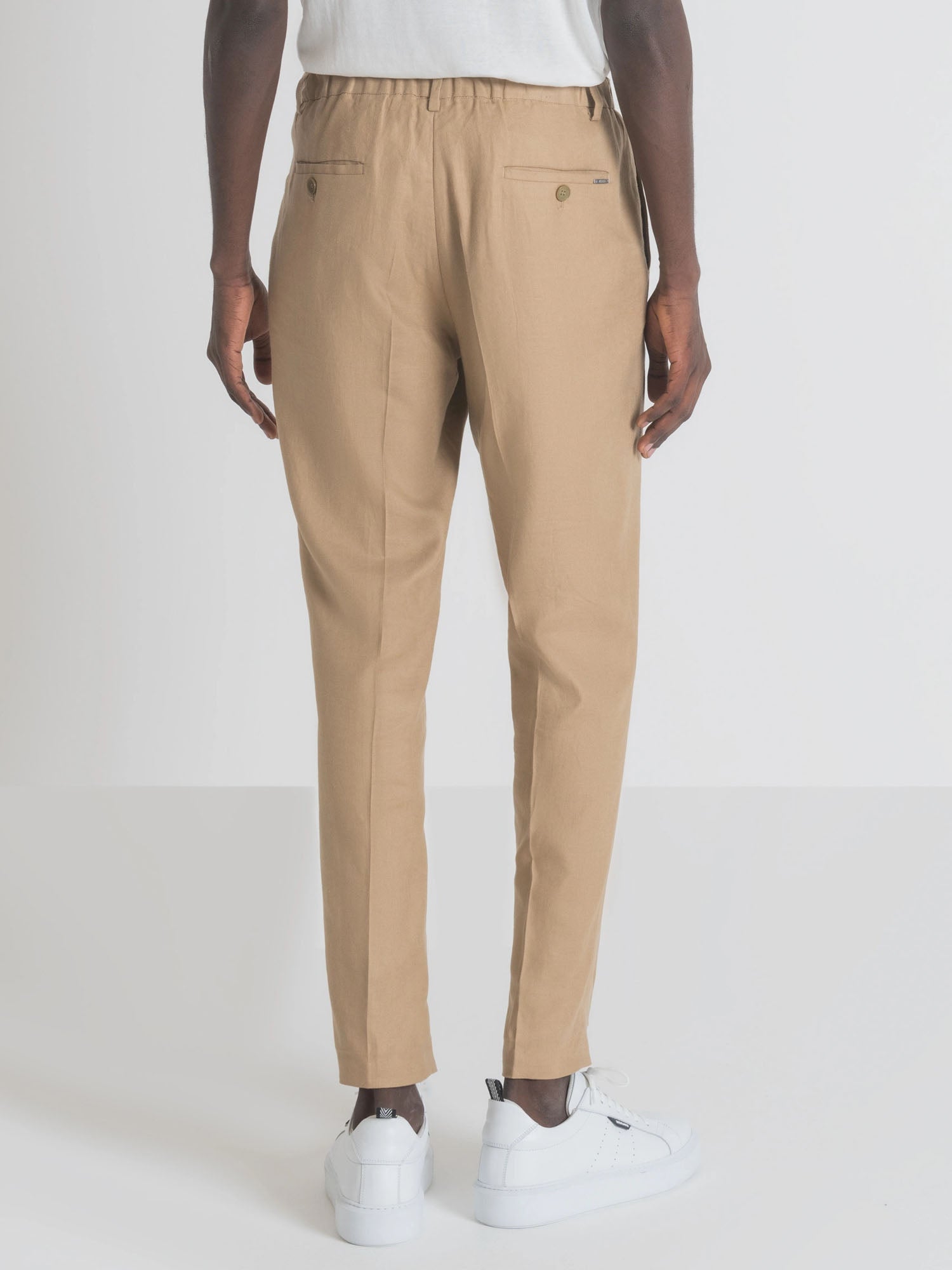 ANTONY MORATO PANTALONI GUSTAF CARROT FIT BEIGE