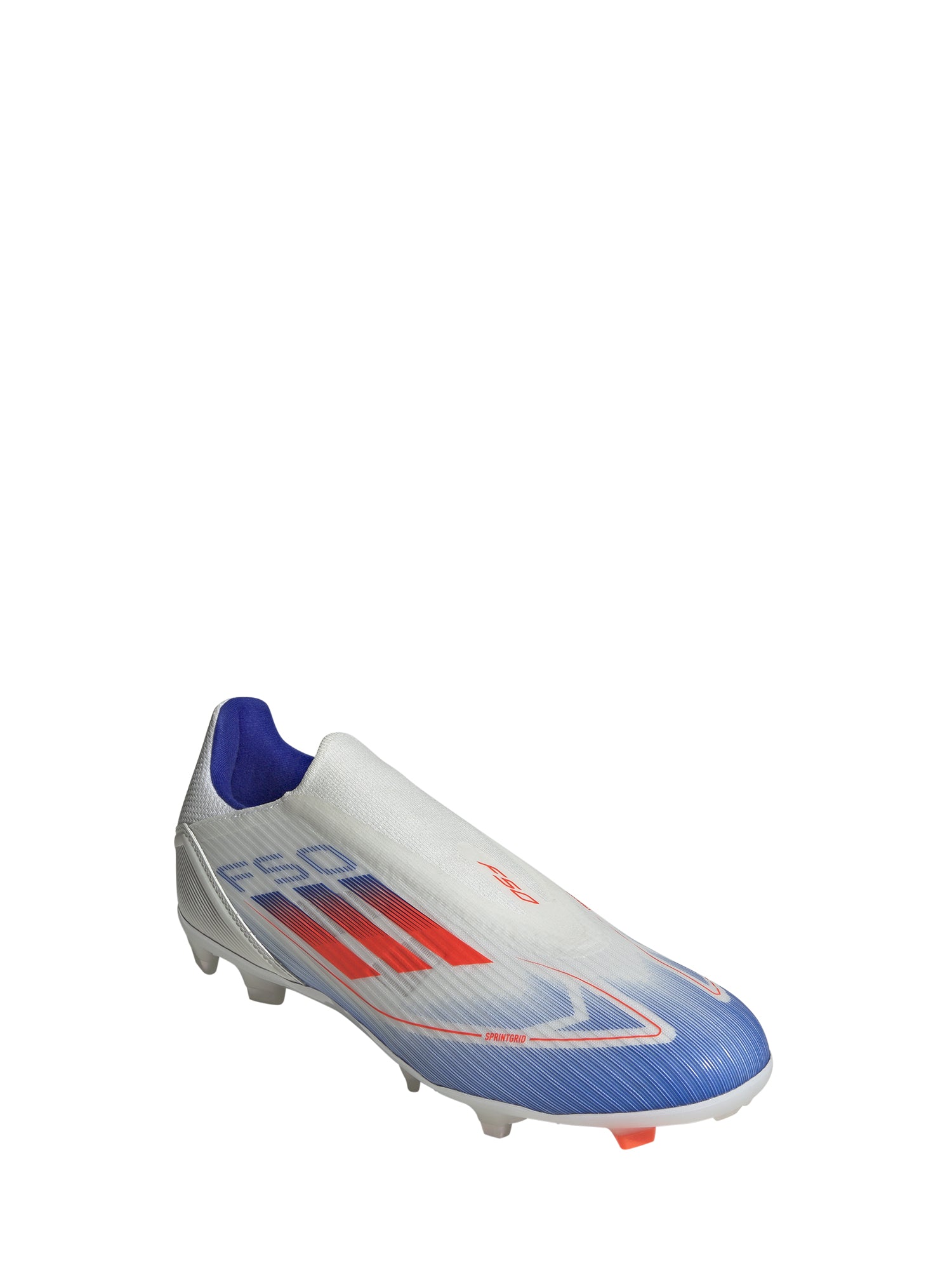 ADIDAS F50 LEAGUE LL FG/MG SCARPE CALCIO BIANCO-BLU