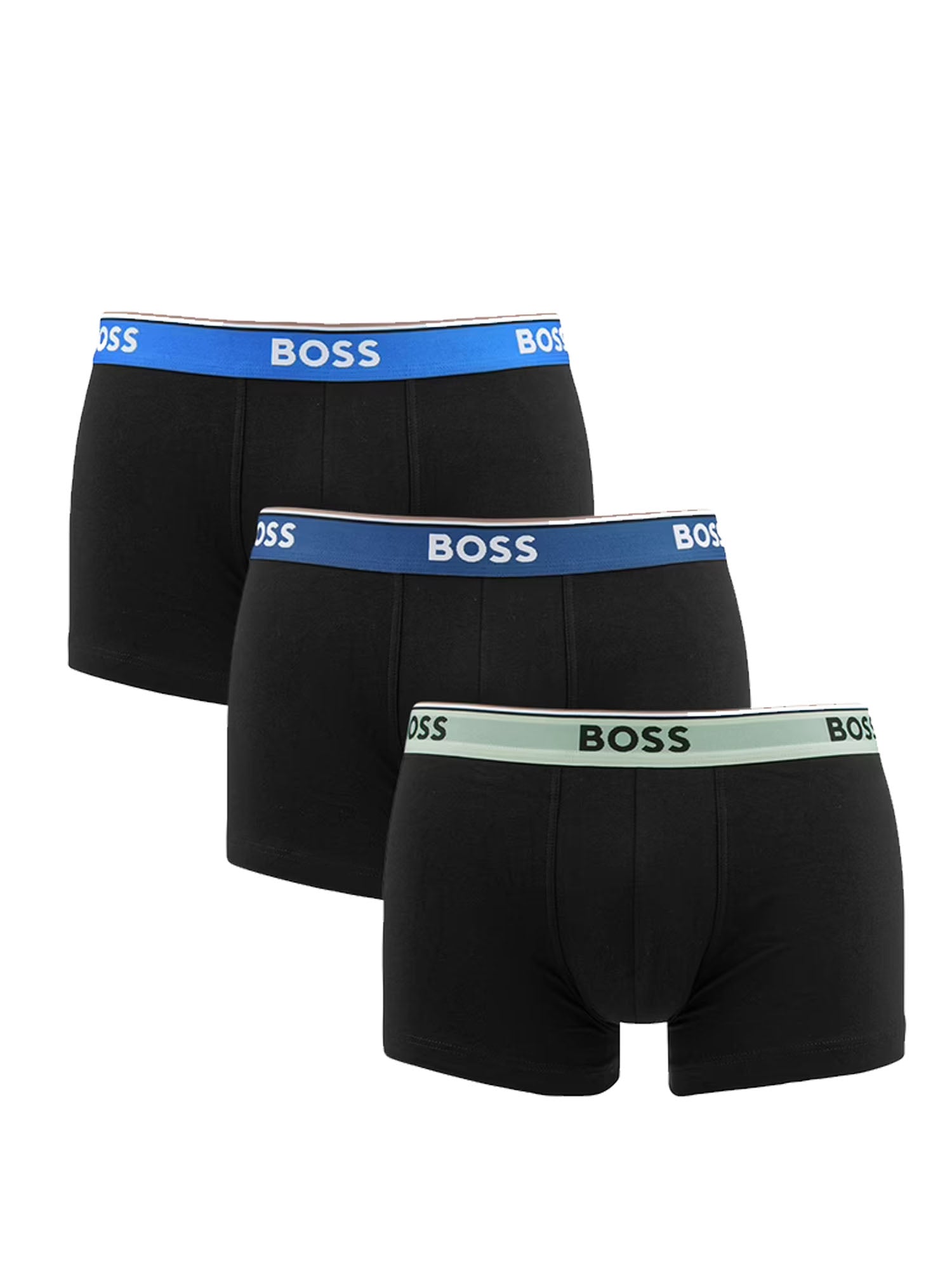 HUGO BOSS SET 3 BOXER TRUNK 3P POWER NERO