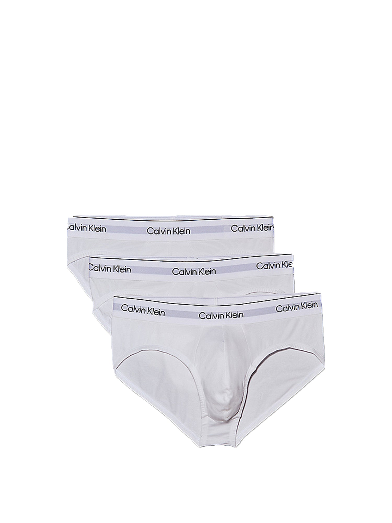 CALVIN KLEIN MODERN COTTON SLIP 3PACK BIANCO