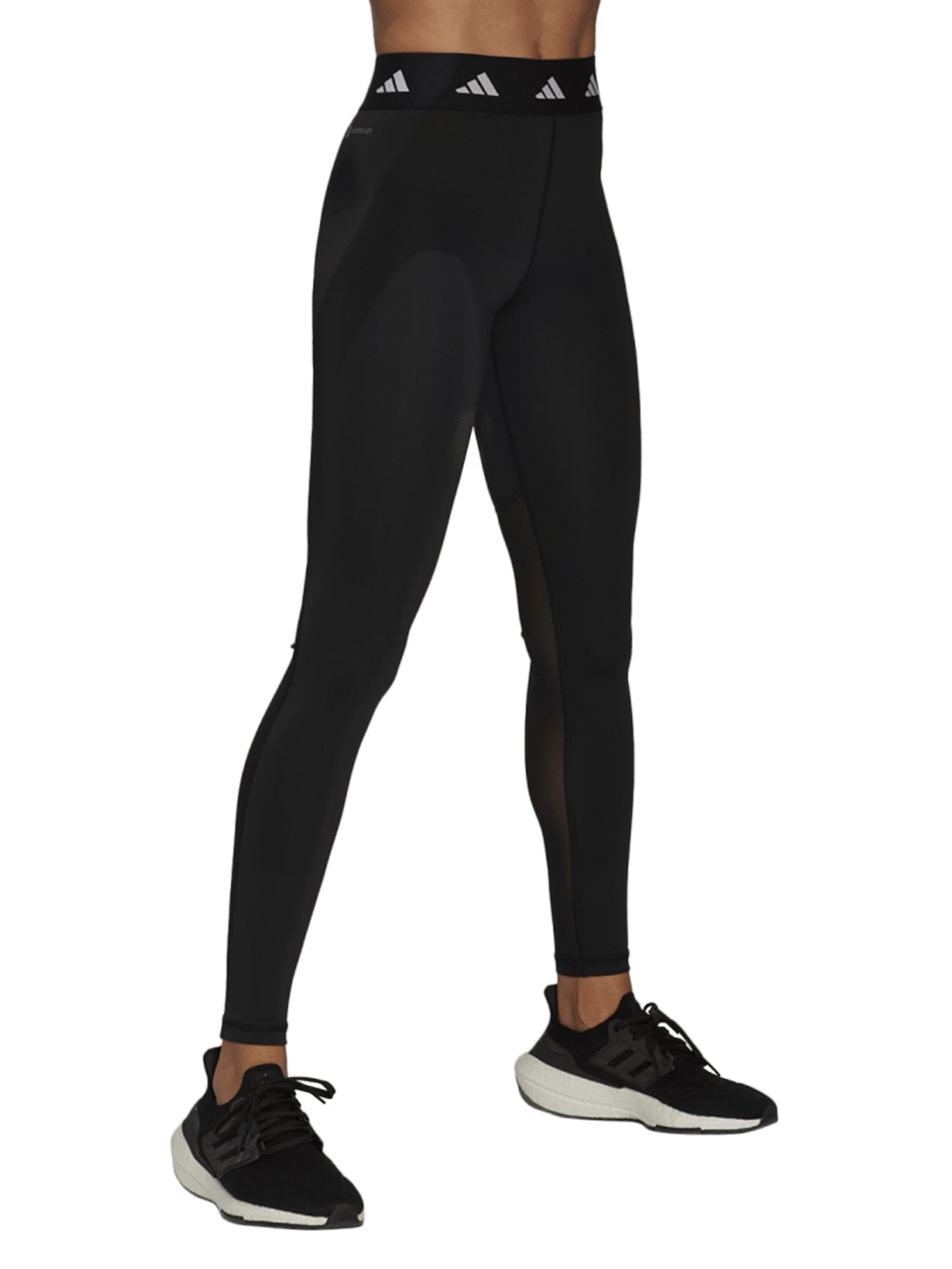 ADIDAS LEGGINGS LUNGHI TECHFIT NERO