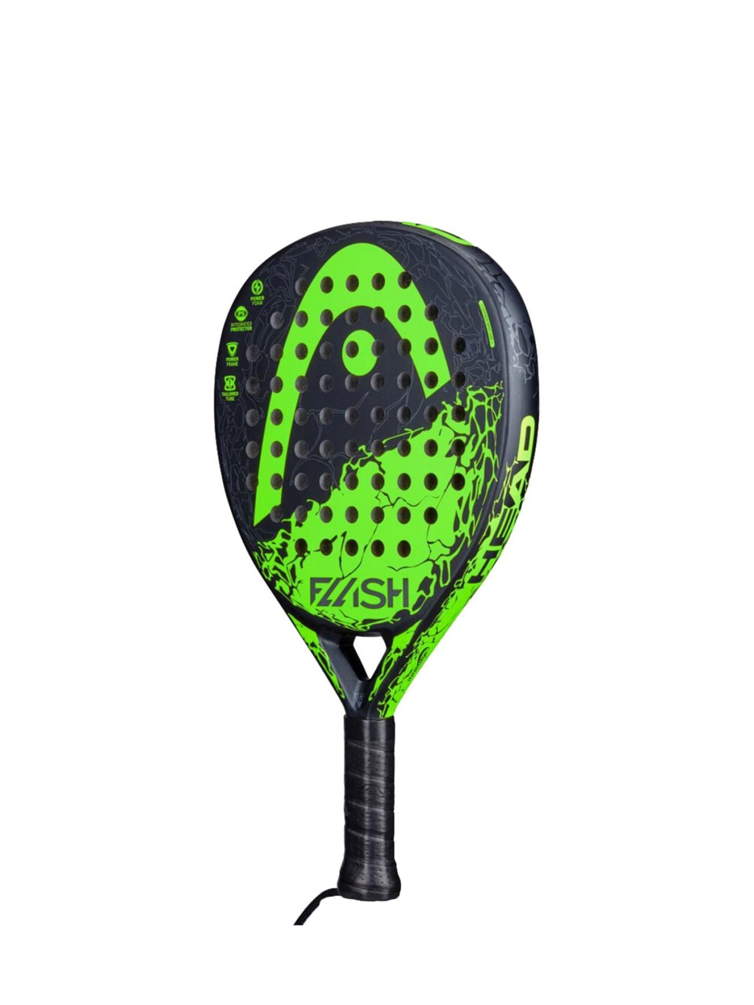 HEAD FLASH LTD RACCHETTA PADEL NERO - VERDE FLUO