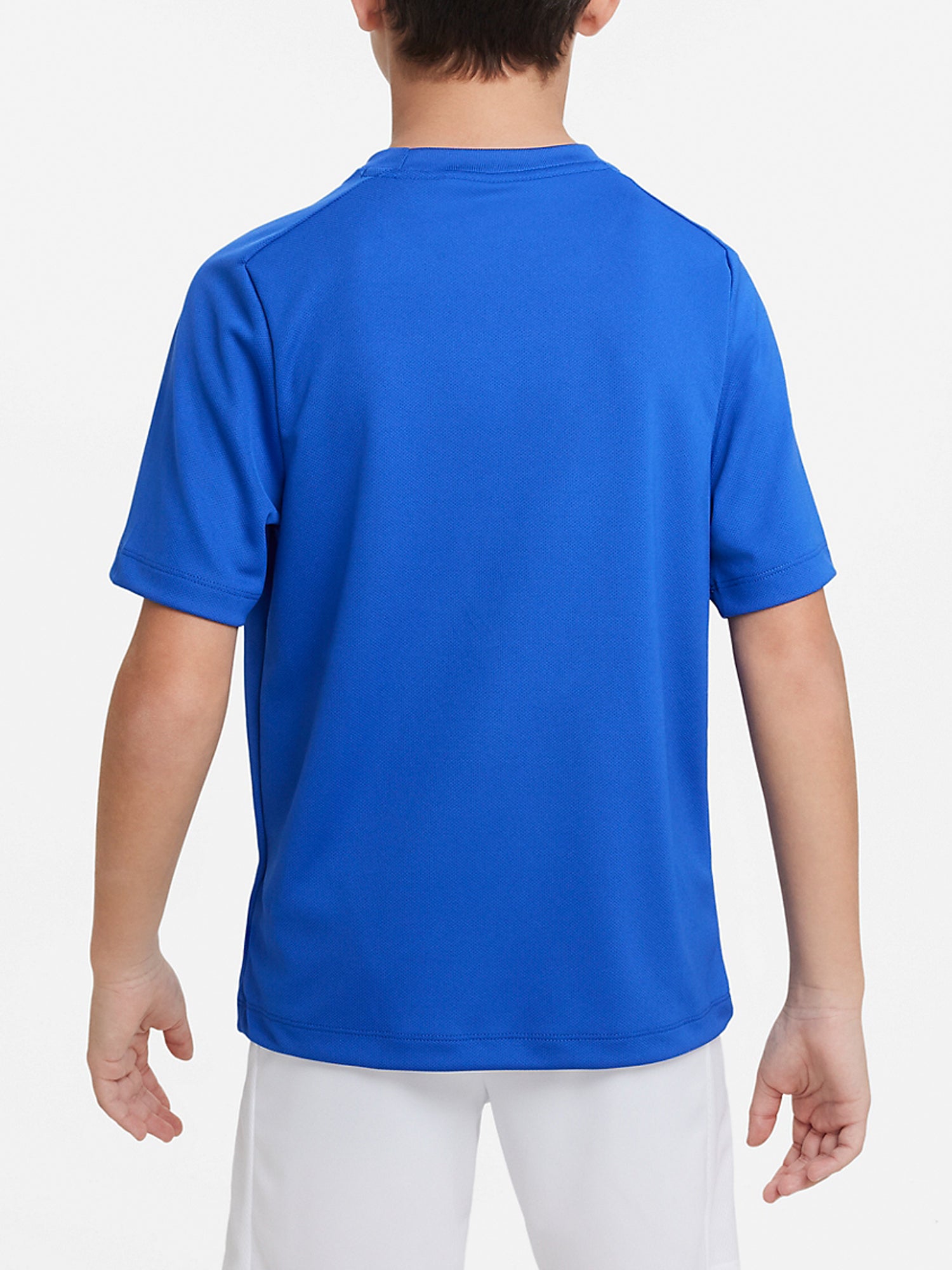 NIKE MULTI T-SHIRT DA TRAINING DRI FIT JUNIOR BLU