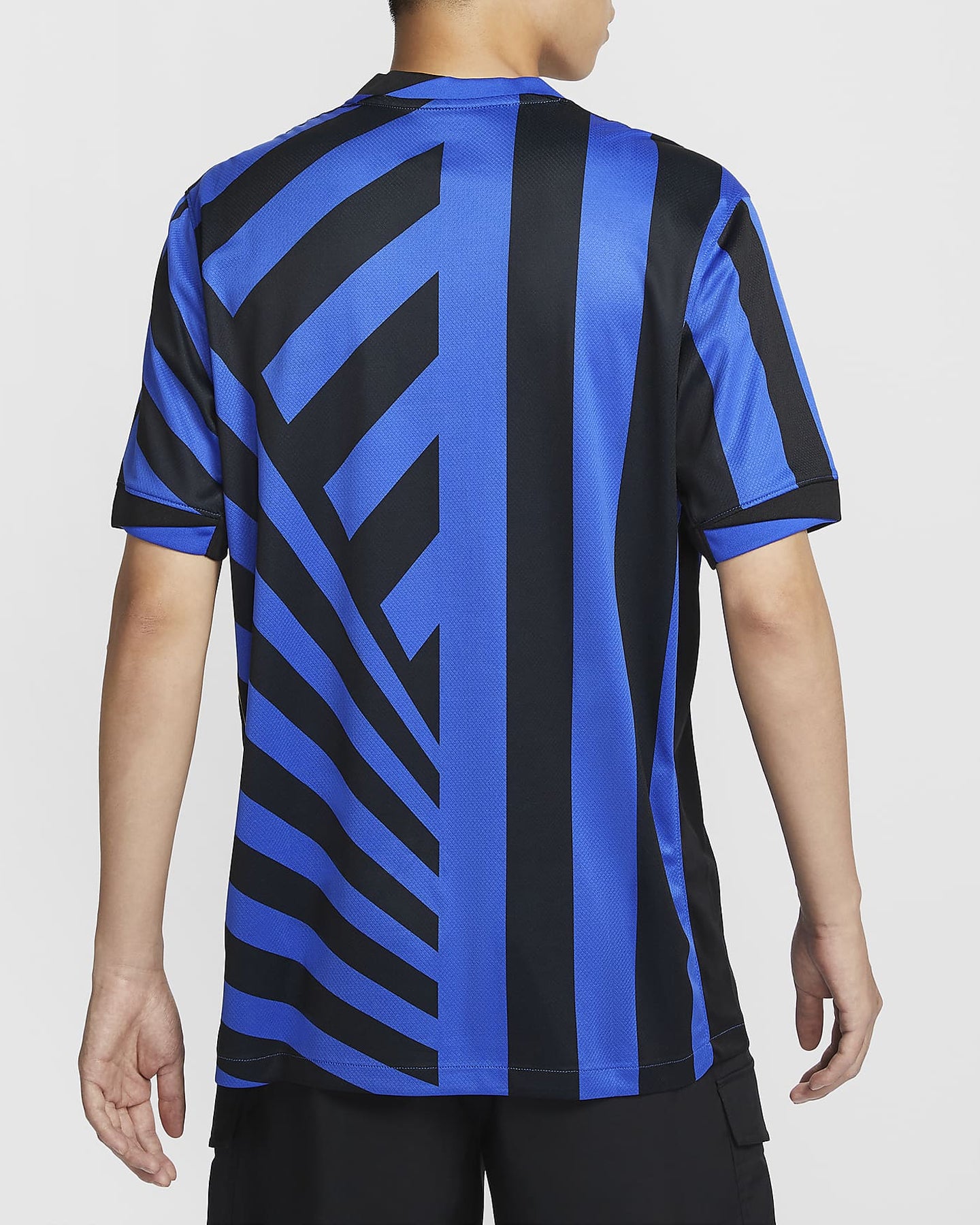 NIKE MAGLIA DA CALCIO REPLICA INTER 24/24STADIUM/HOME NERO-AZZURRO