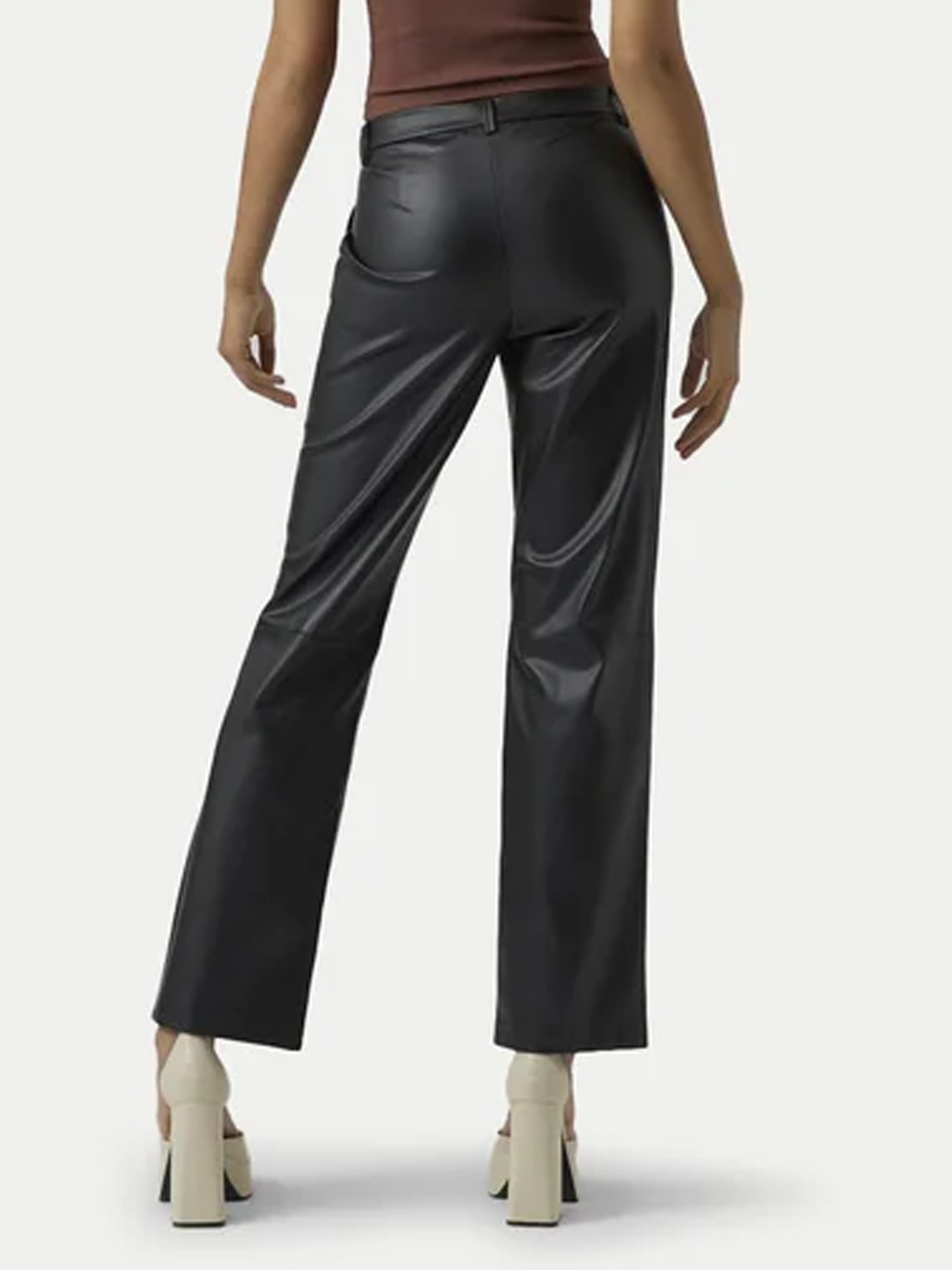 VERO MODA PANTALONI ZAMIRA NERO