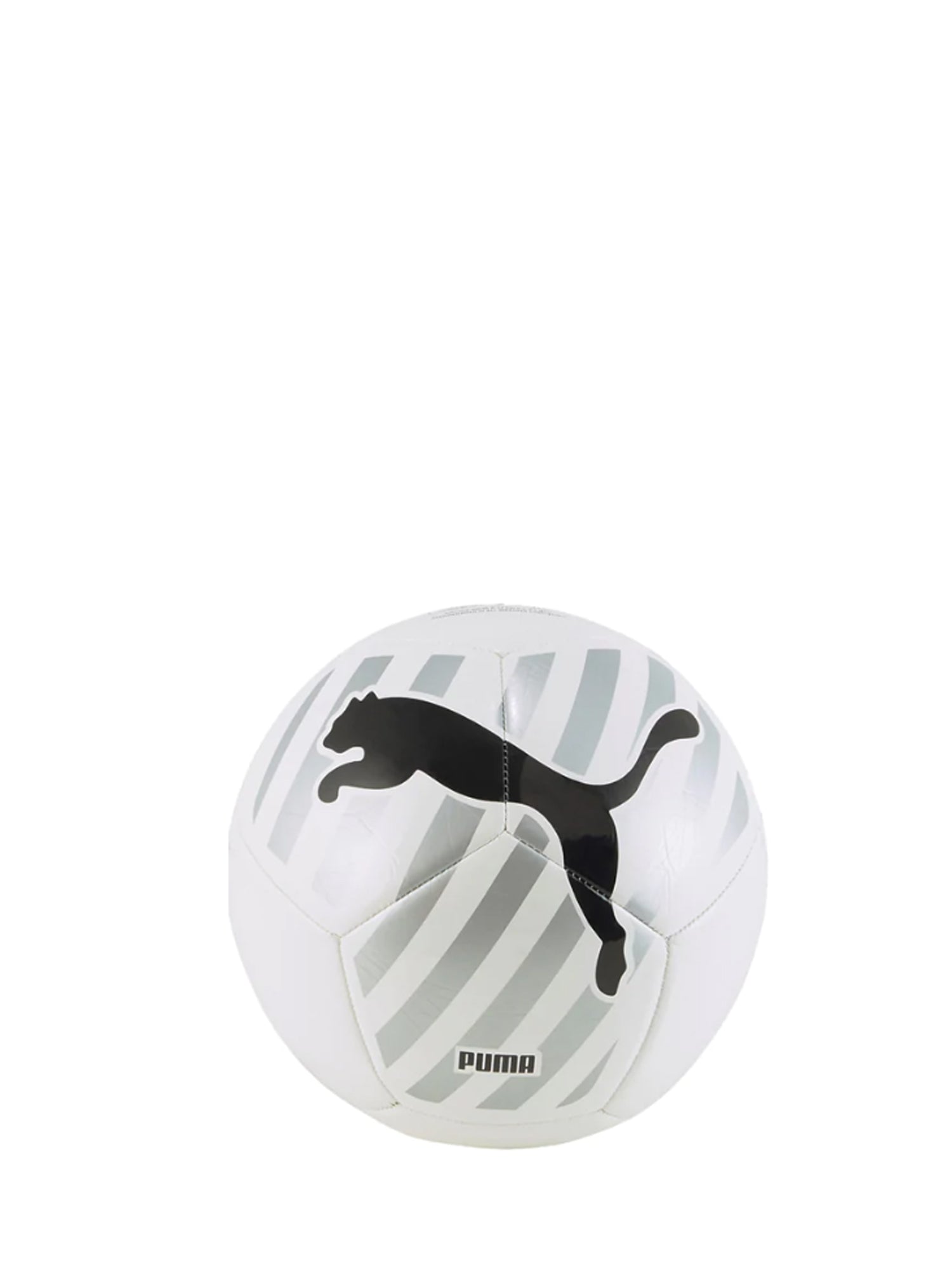 PUMA PALLONE DA CALCIO BIG CAT BIANCO-ARGENTO