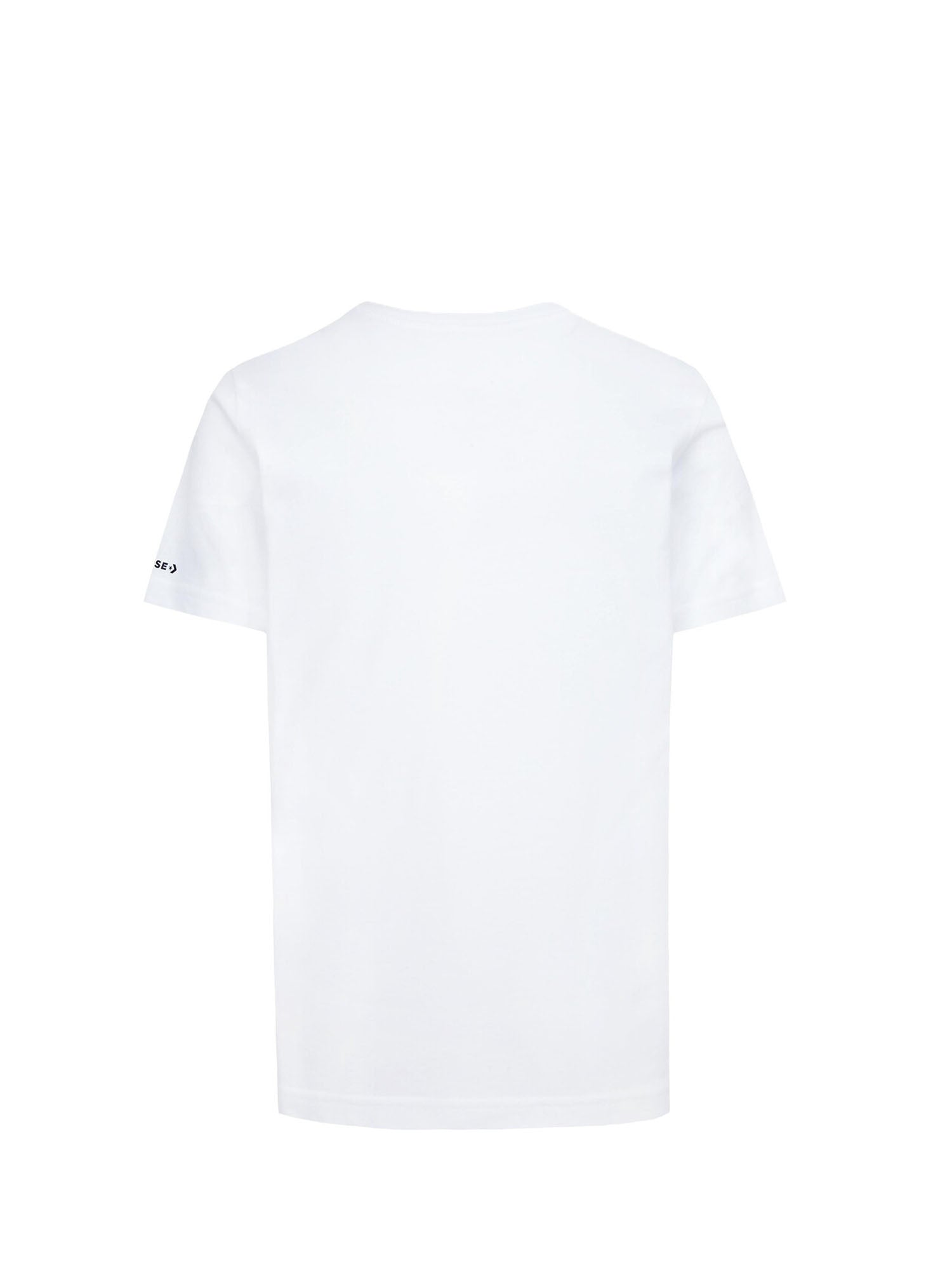 CONVERSE T-SHIRT SUN FRESH SNEAKER GFX BIANCO