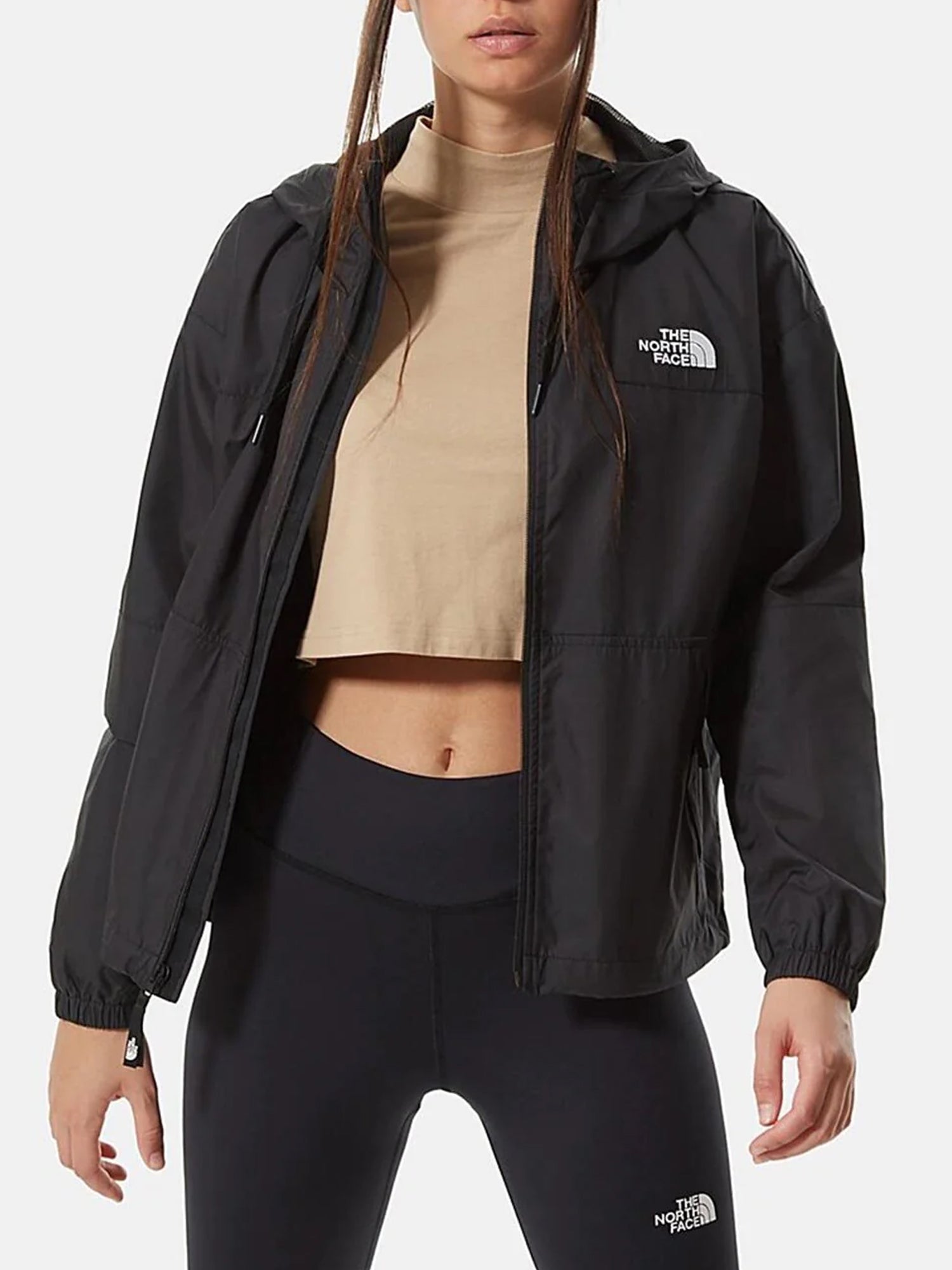 THE NORTH FACE GIACCA CORTA SHERU NERO