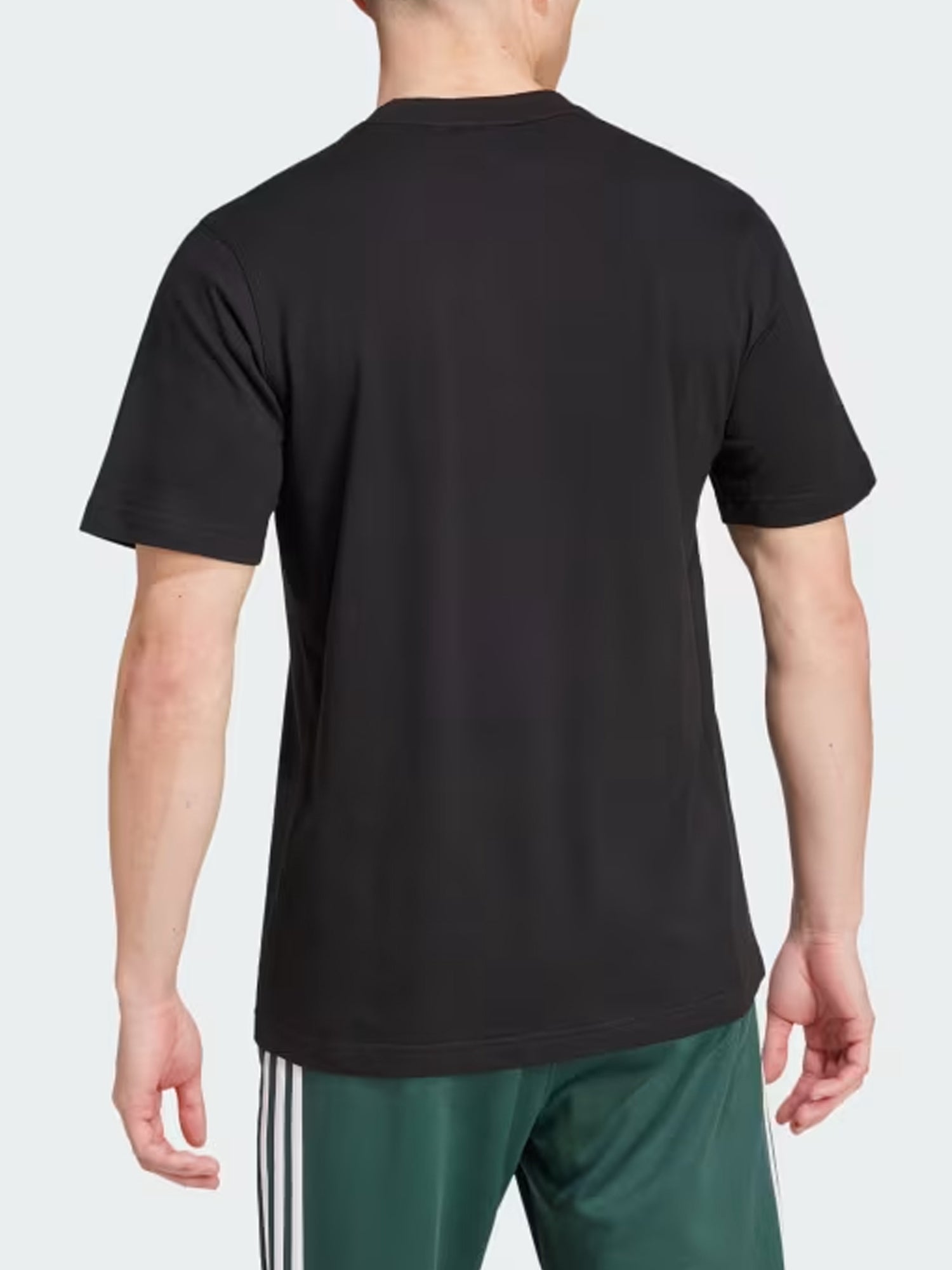 ADIDAS ORIGINALS T-SHIRT TREFOIL ESSENTIALS NERO