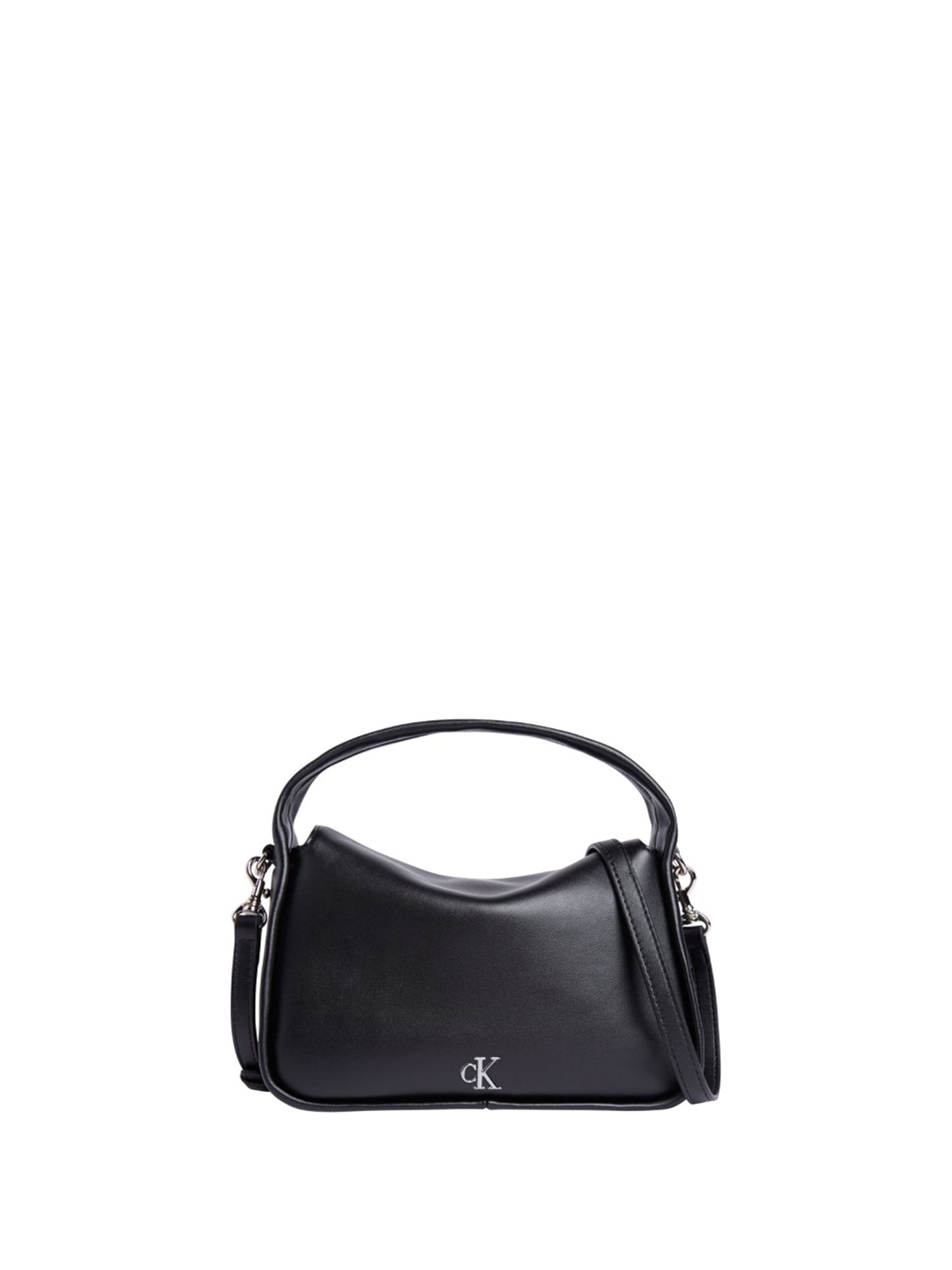 CALVIN KLEIN METAL MONO MINI BLOCK20 BORSA A MANO NERO